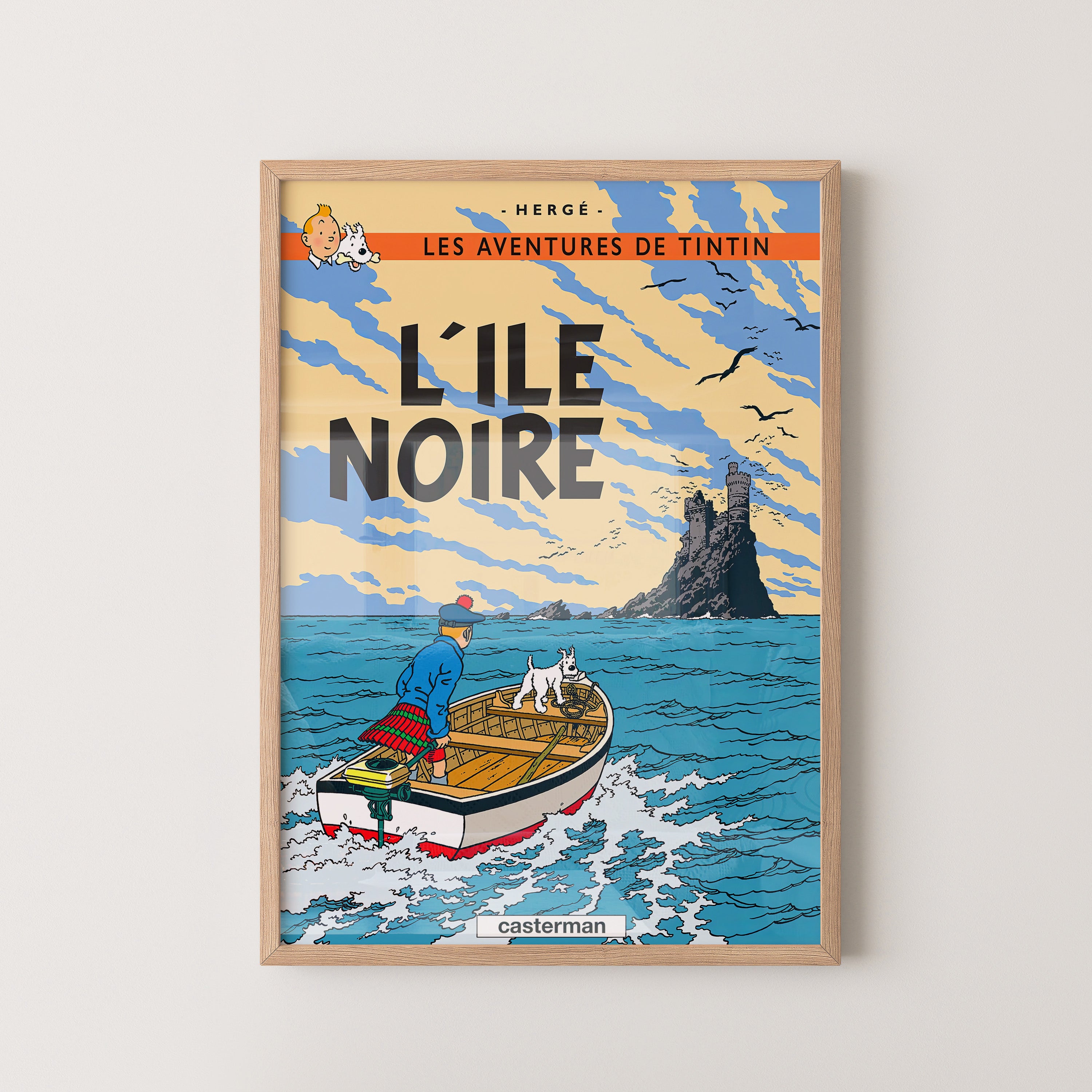 Vintage Coastal Adventure Poster