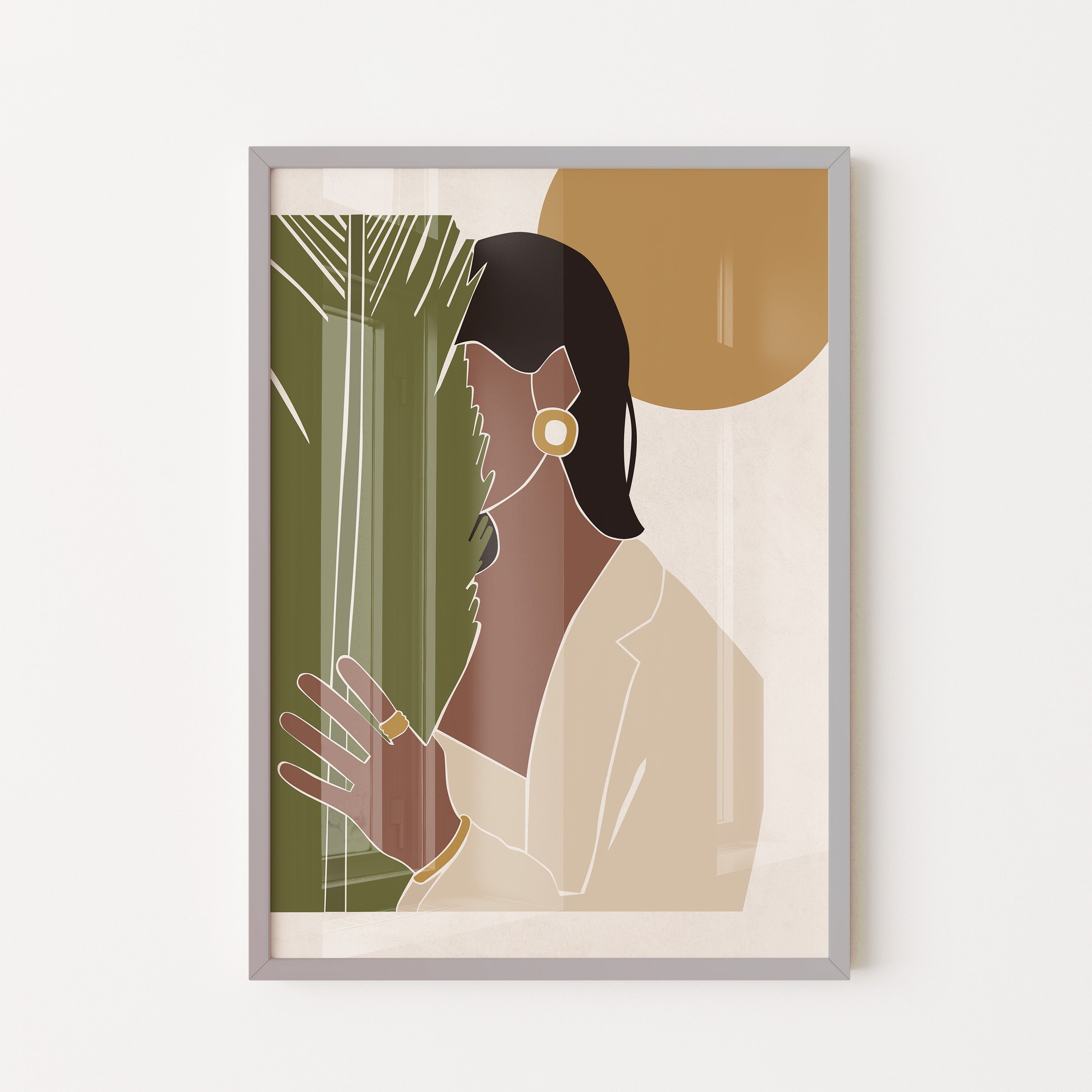 Muted Palm Muse