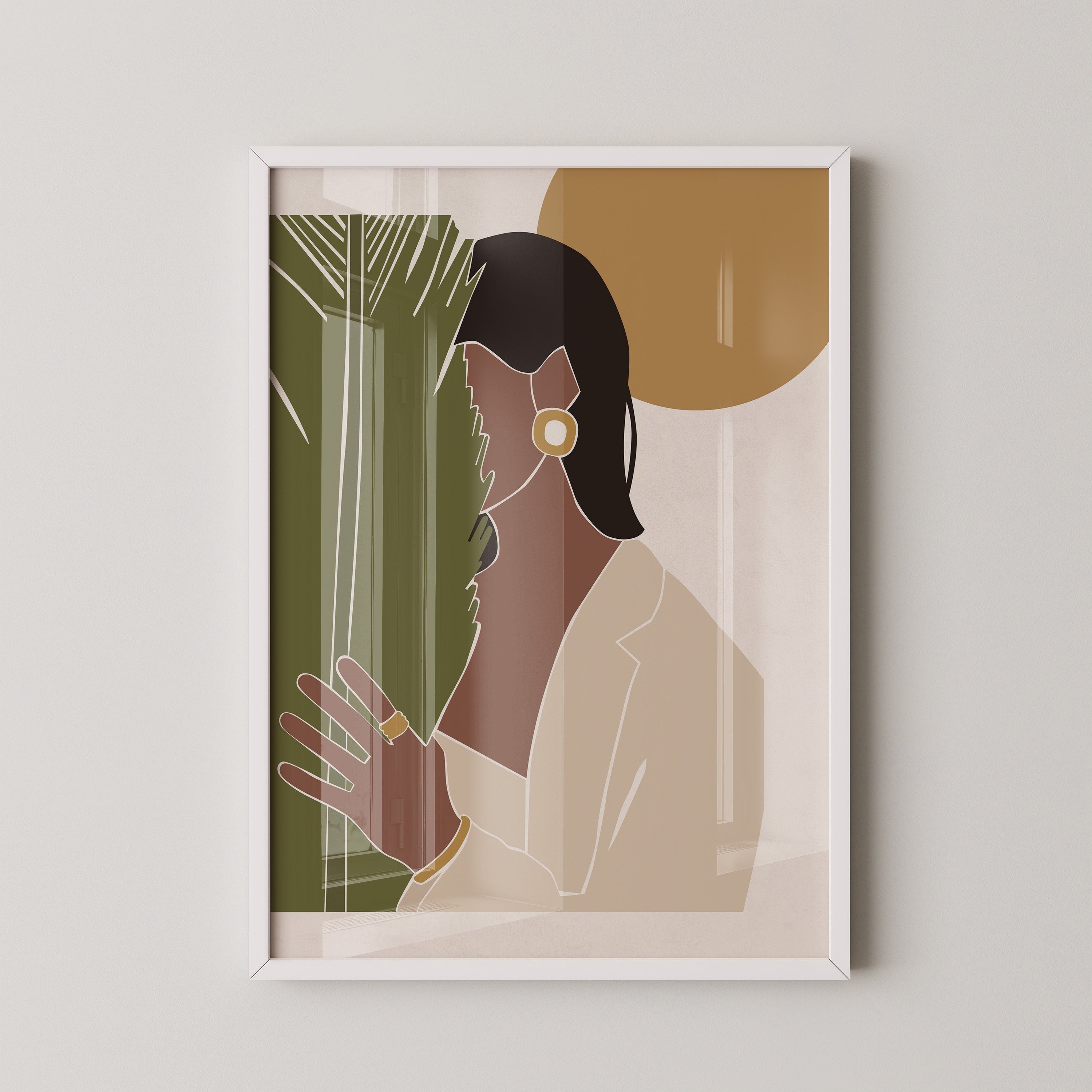 Muted Palm Muse