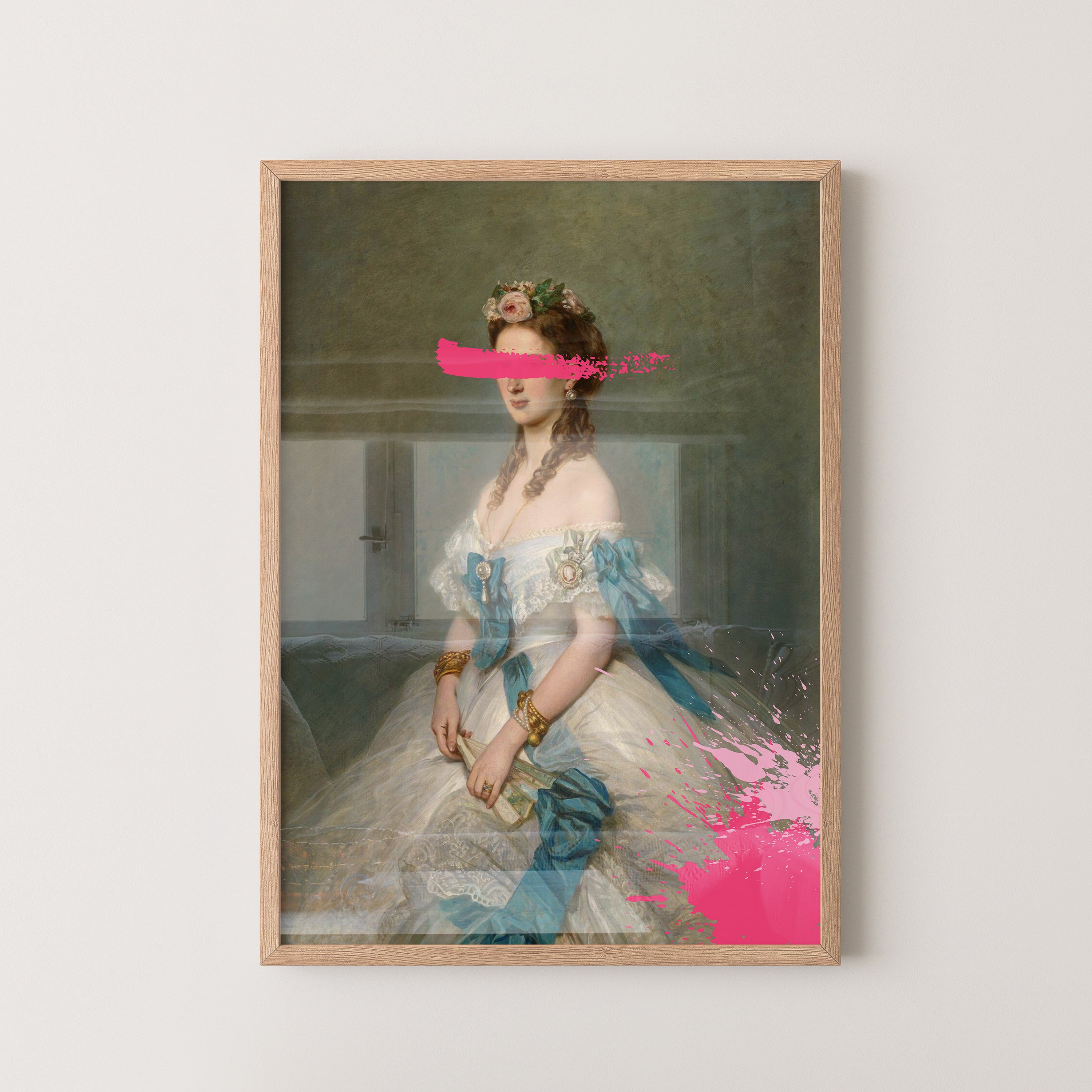 Baroque Muse in Pink