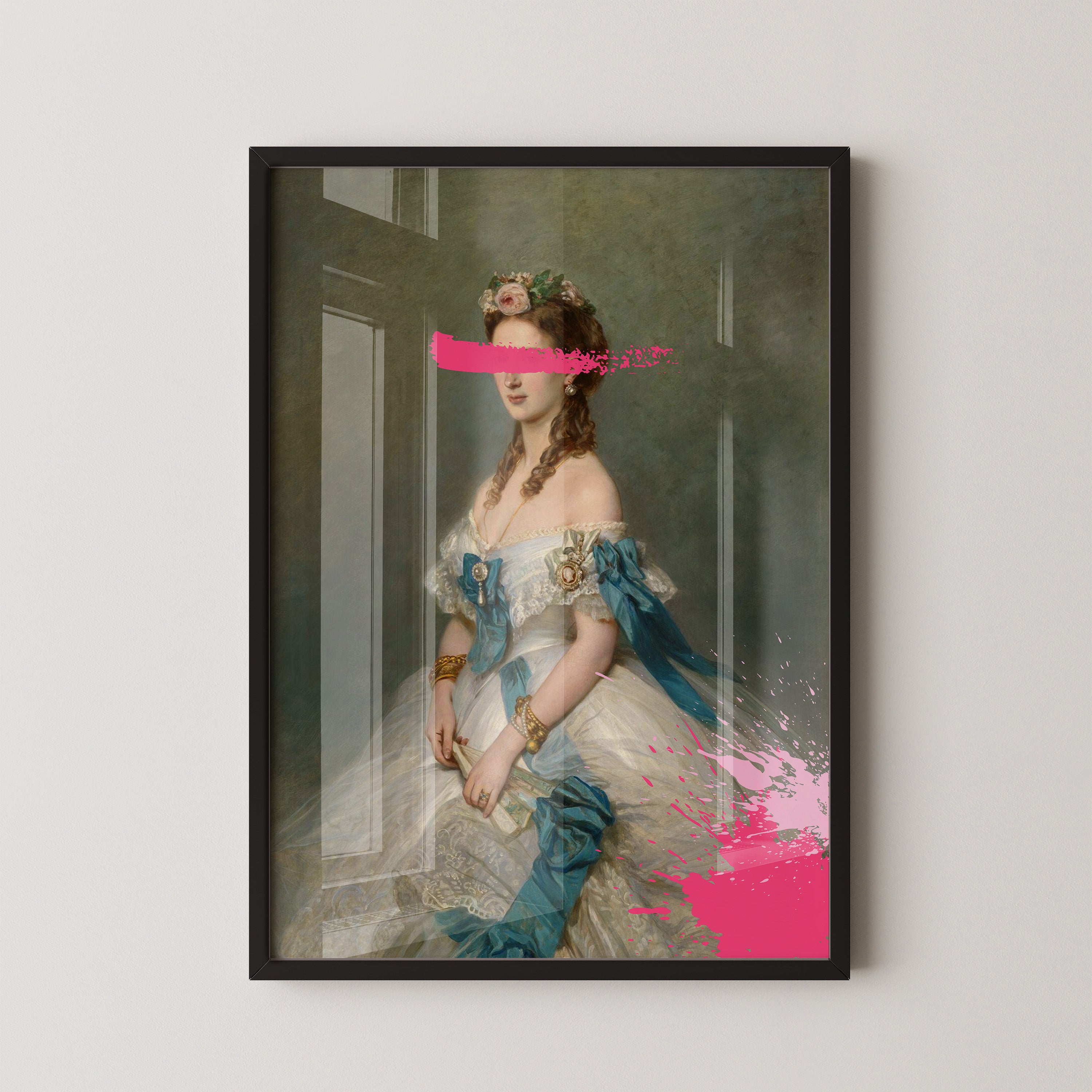 Baroque Muse in Pink