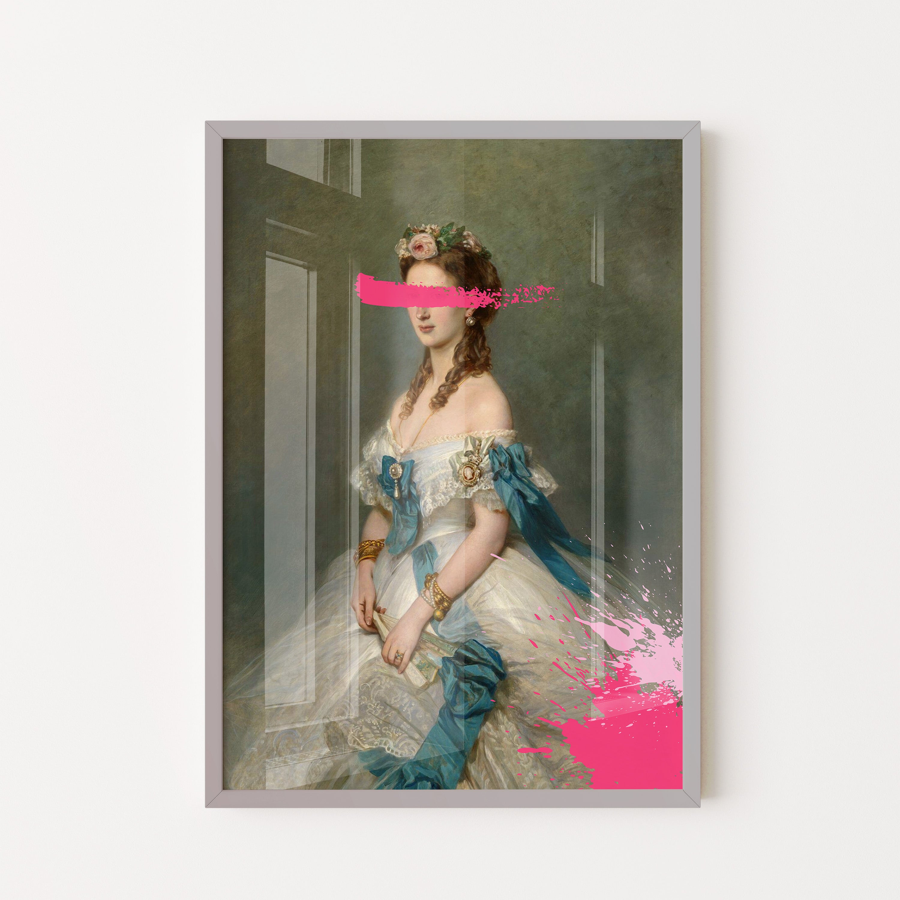 Baroque Muse in Pink