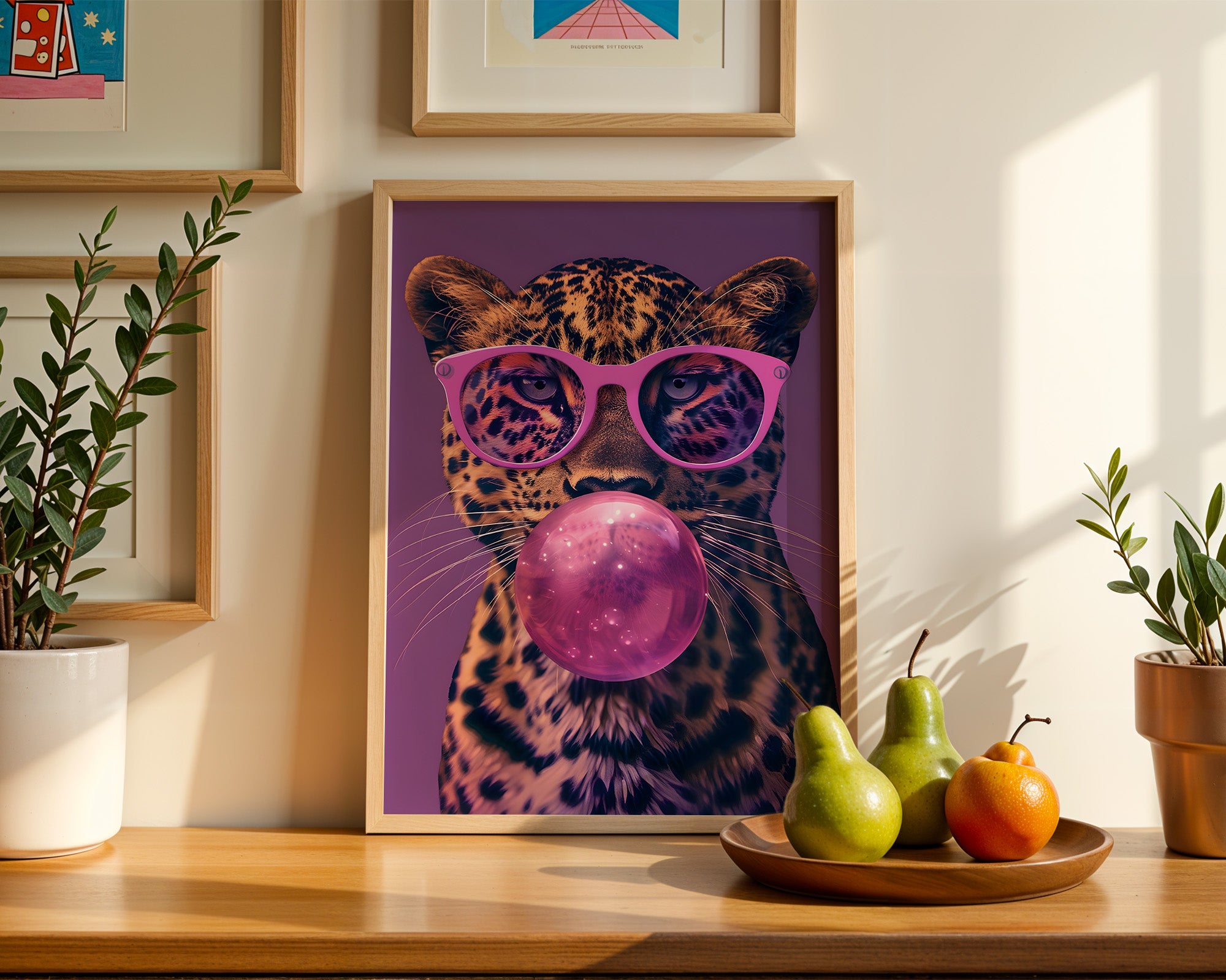 Bubblegum Leopard