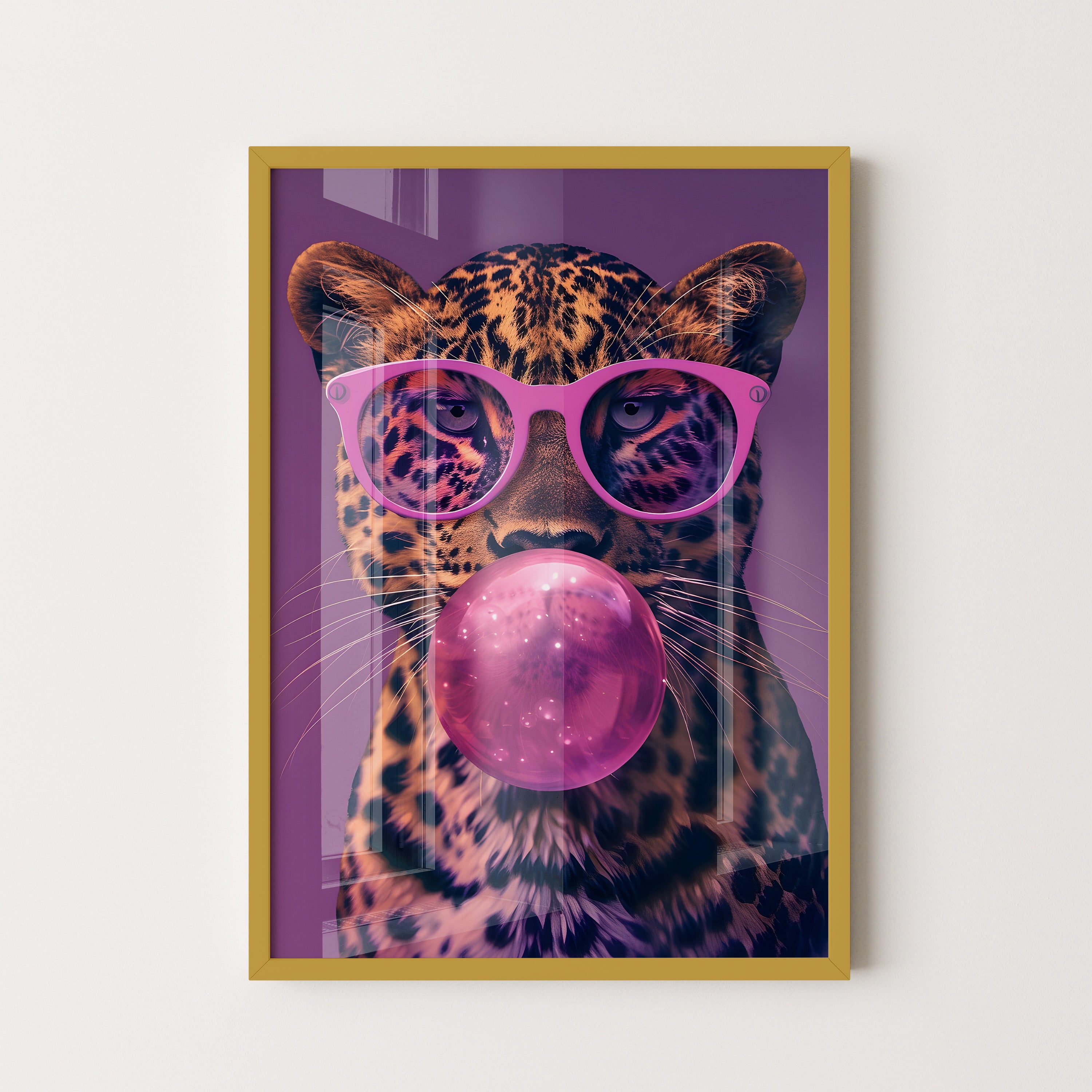 Bubblegum Leopard