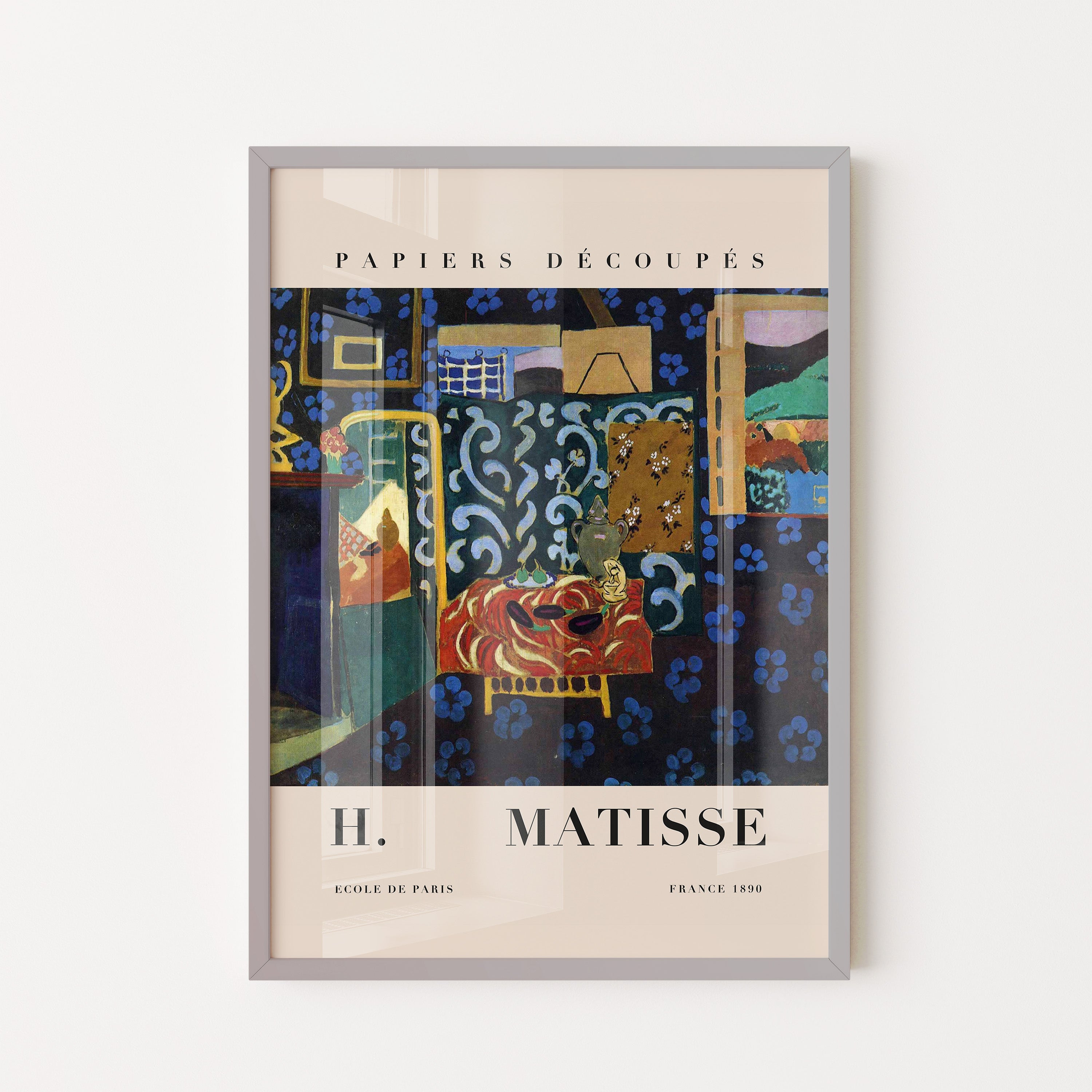 Henri Matisse — Interior No Borderir