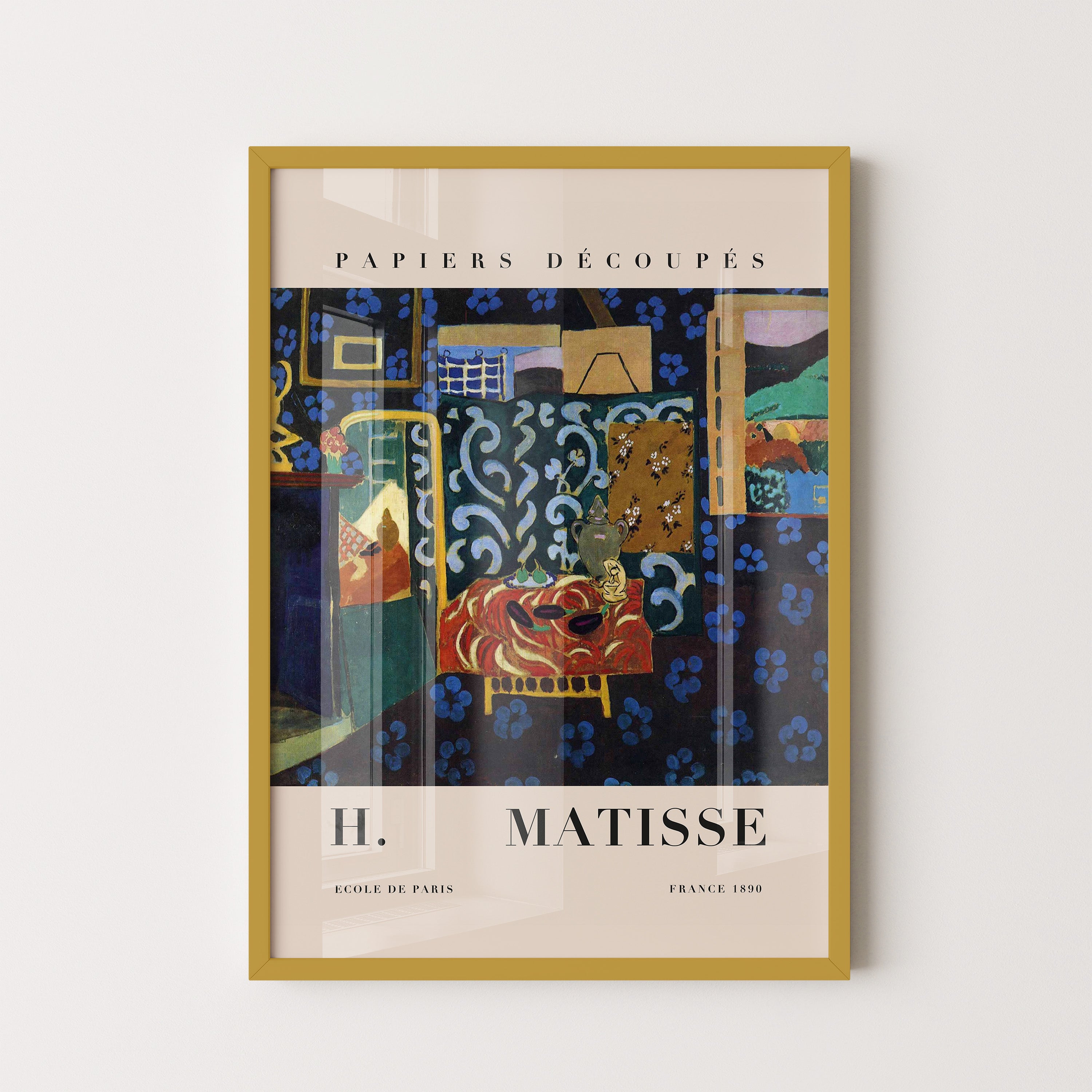 Henri Matisse — Interior No Borderir