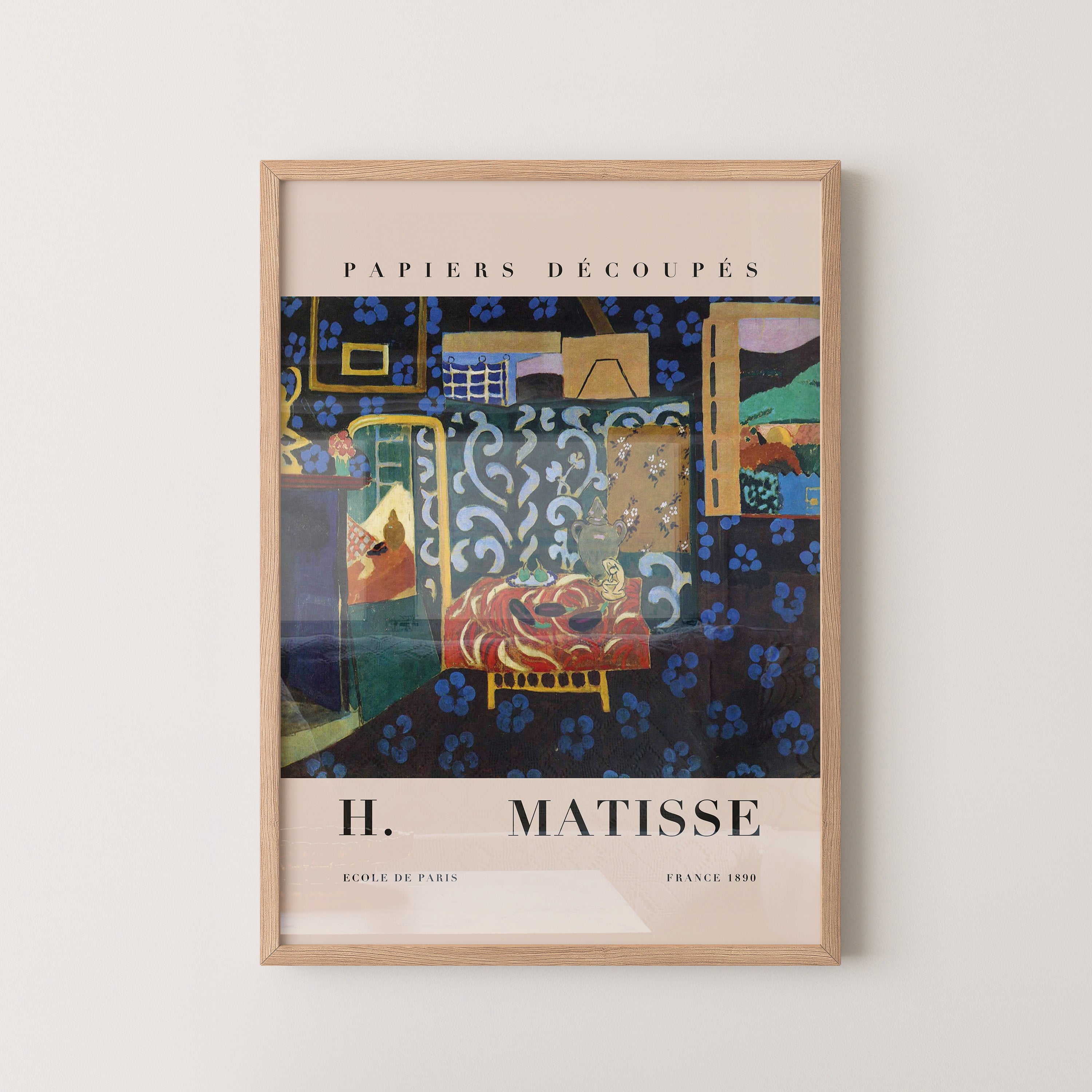 Henri Matisse — Interior No Borderir