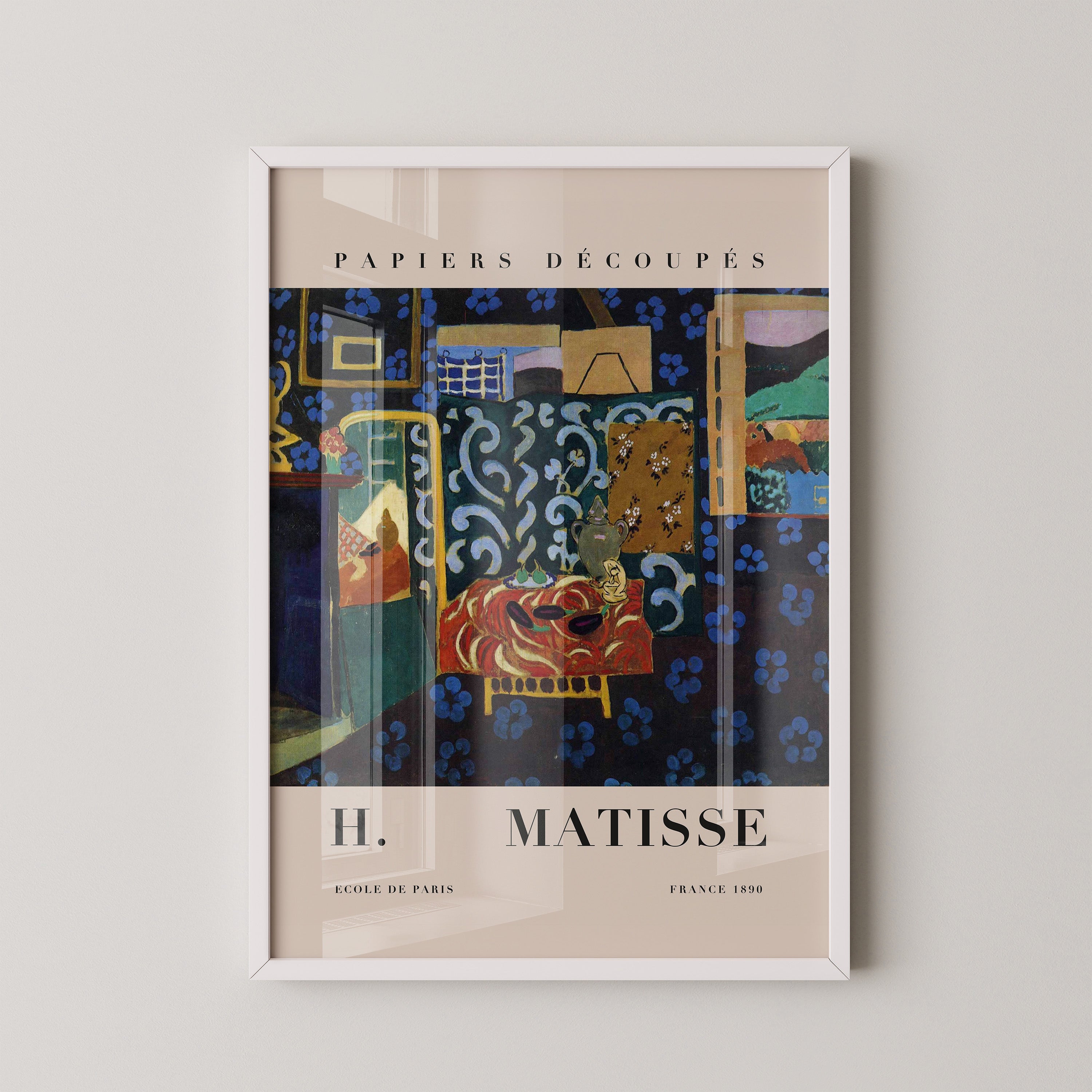Henri Matisse — Interior No Borderir