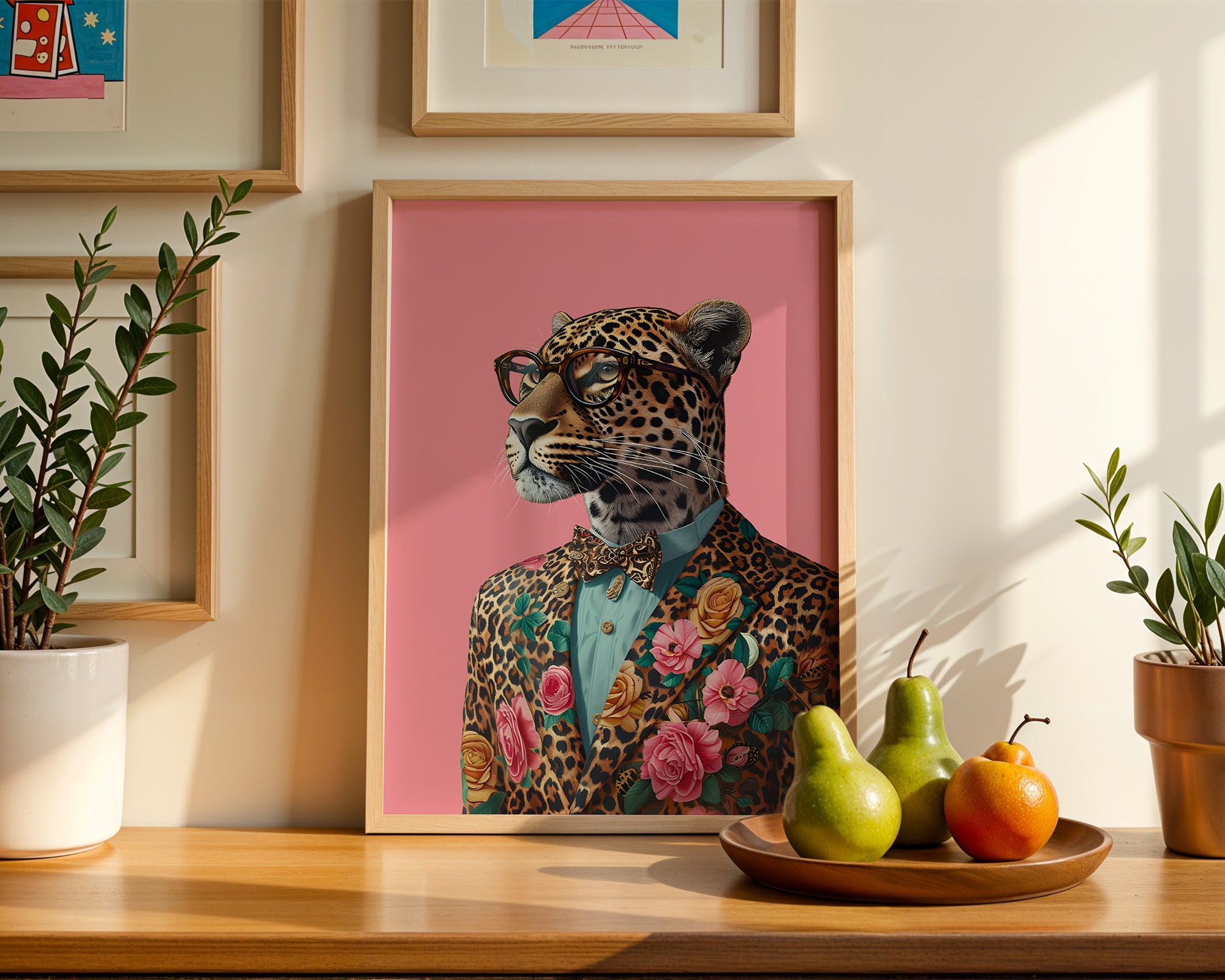 Leopard in Bloom