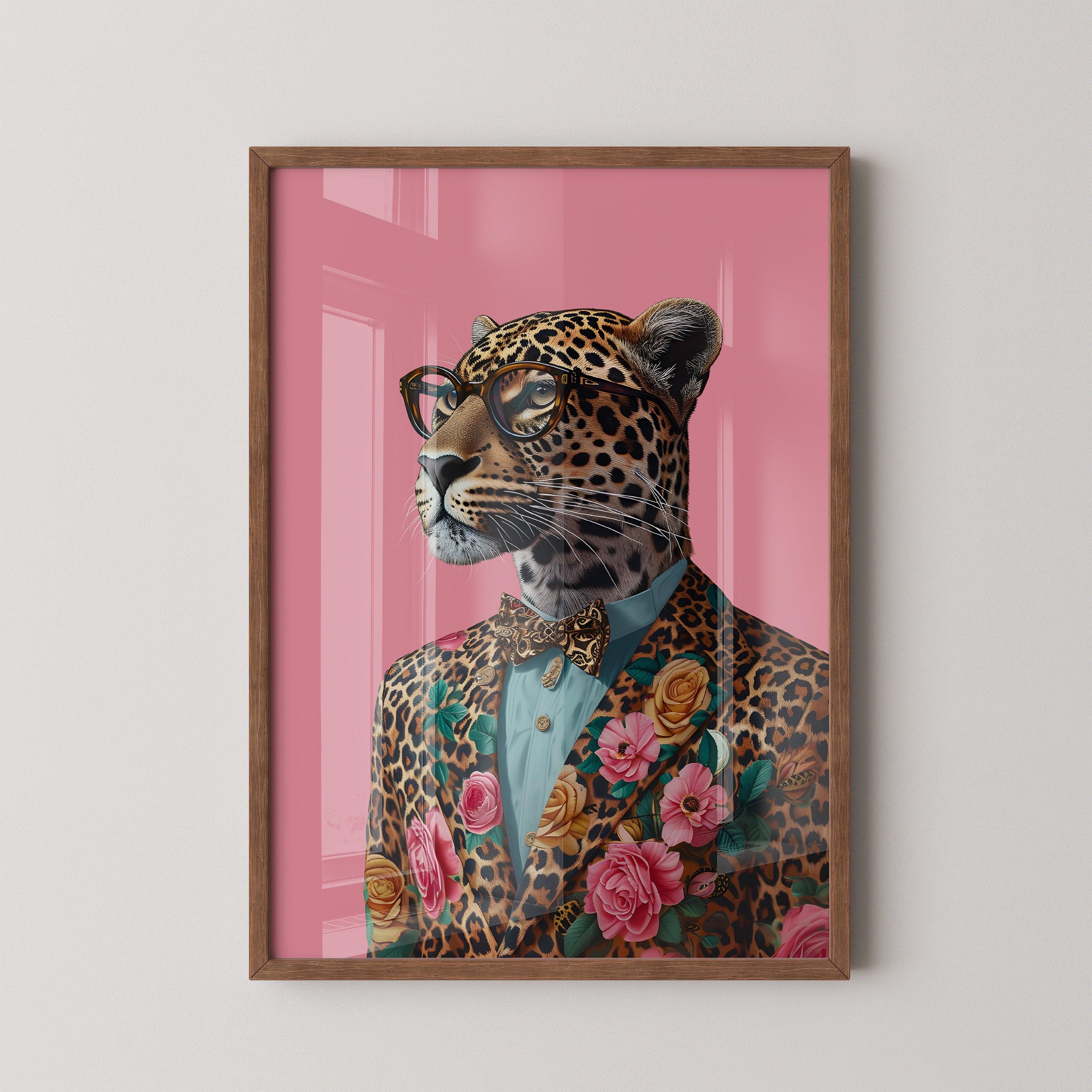 Leopard in Bloom