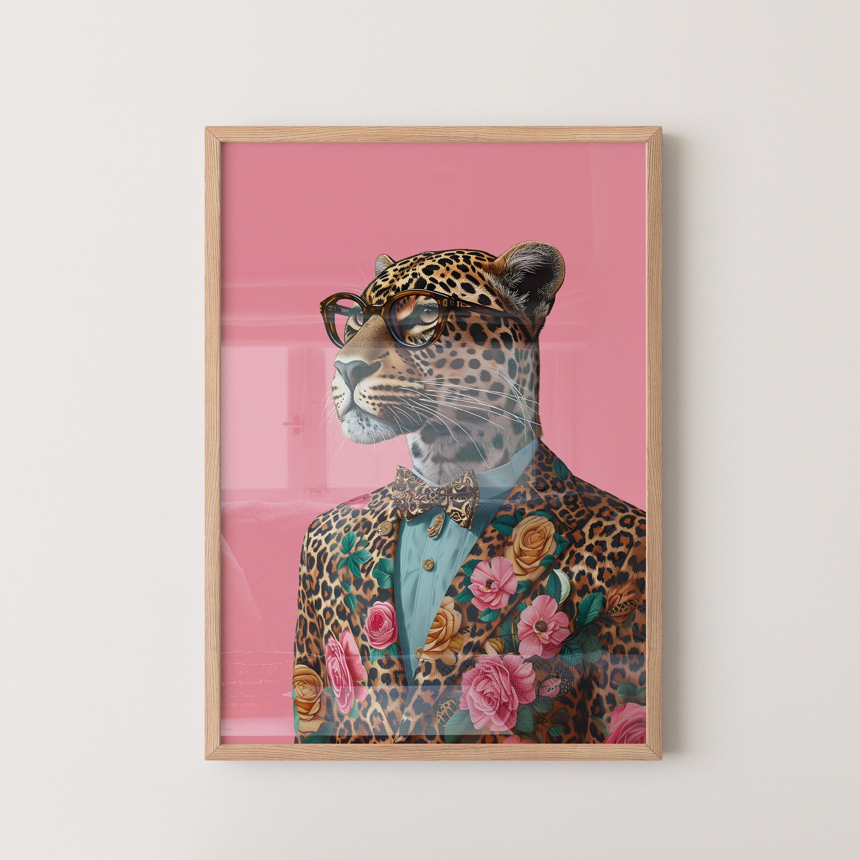 Leopard in Bloom