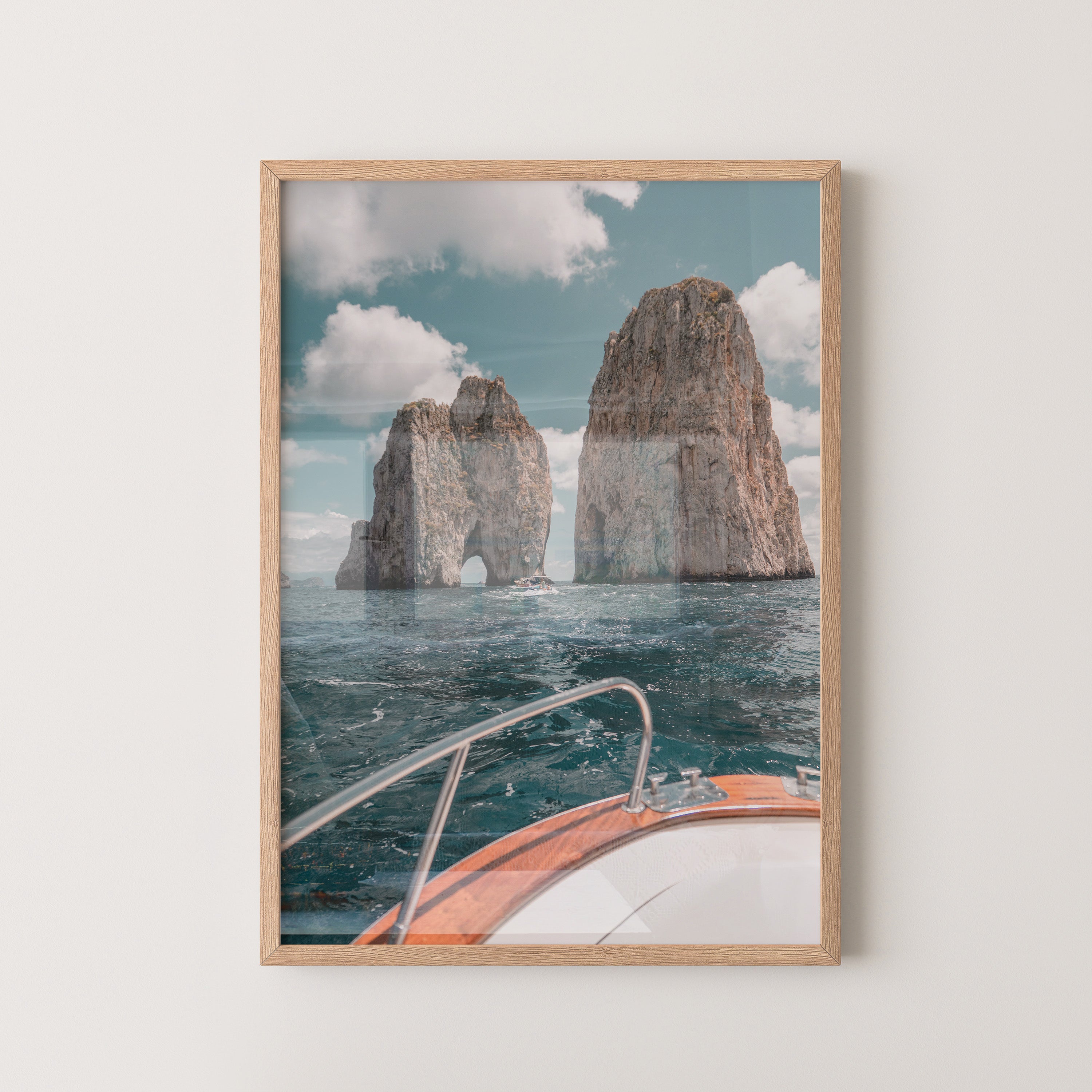 Sailing to Capri