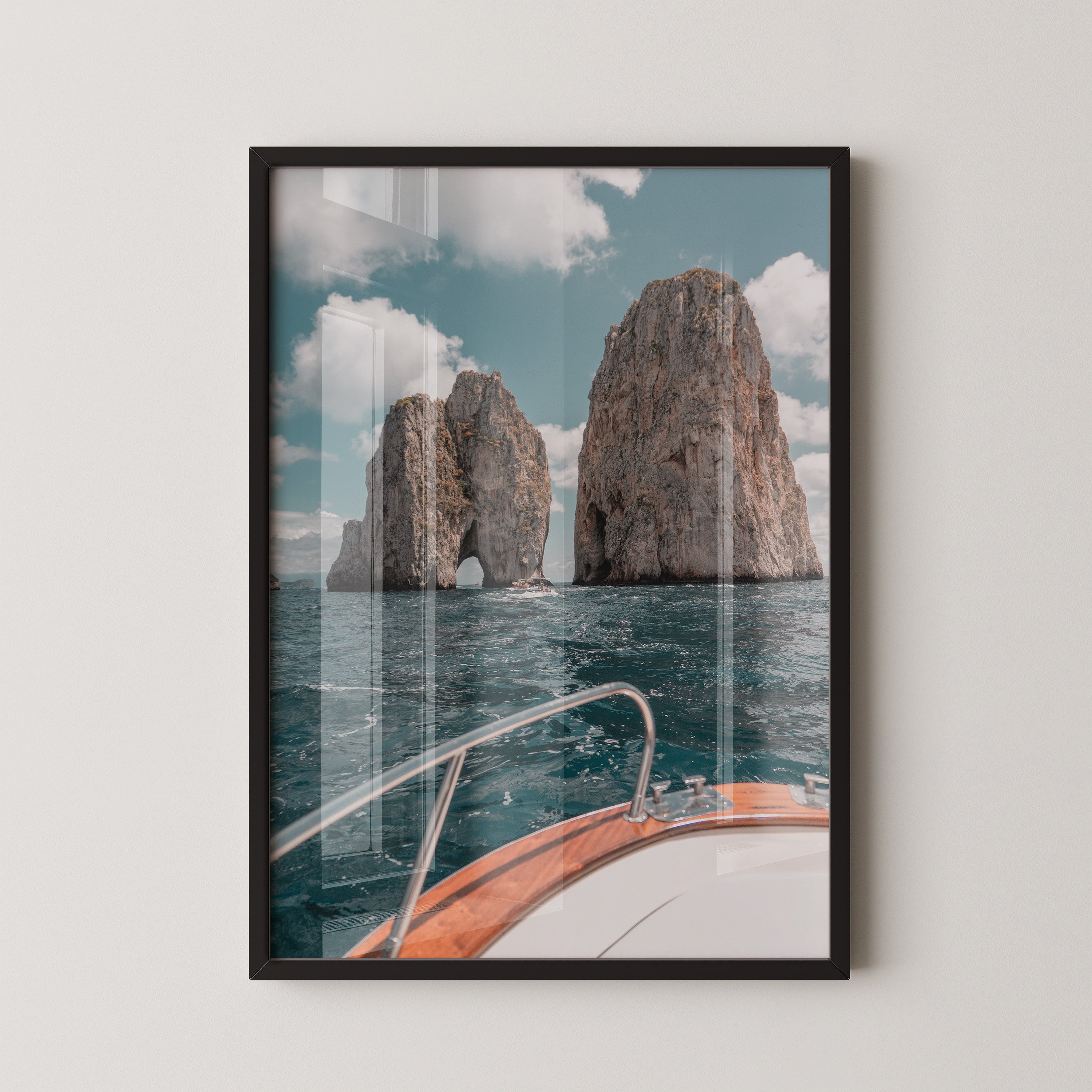 Sailing to Capri
