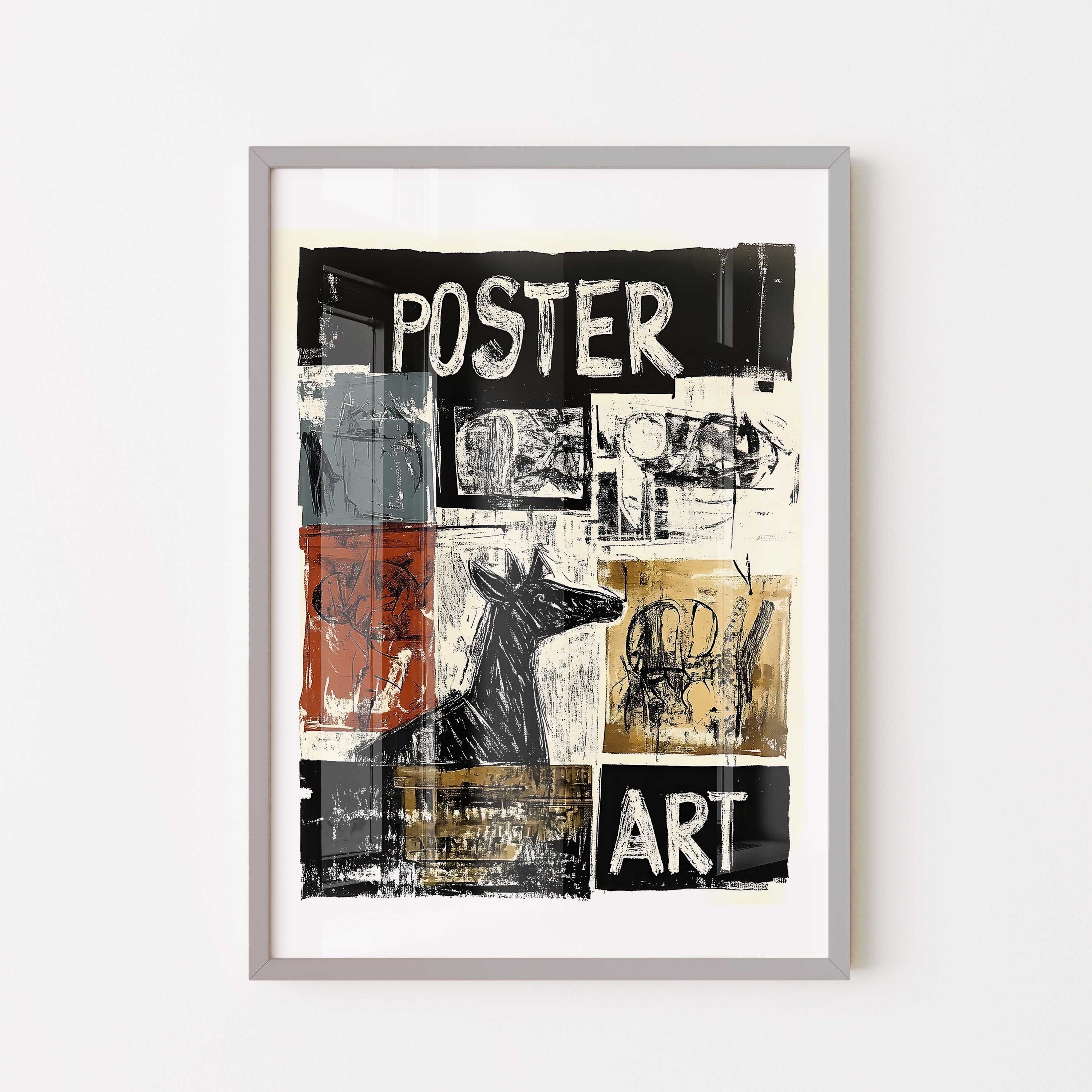 Vintage Poster Art Collage