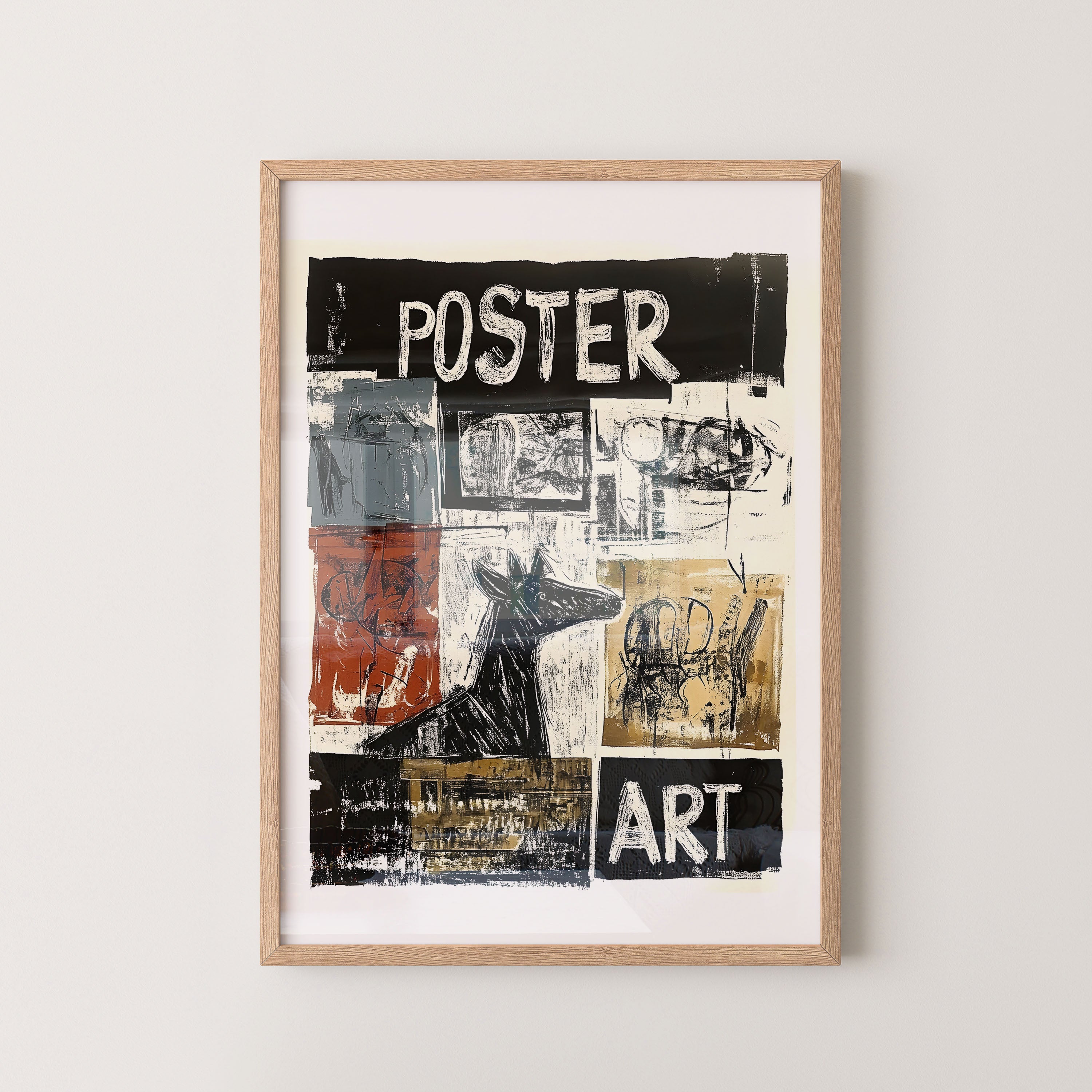 Vintage Poster Art Collage