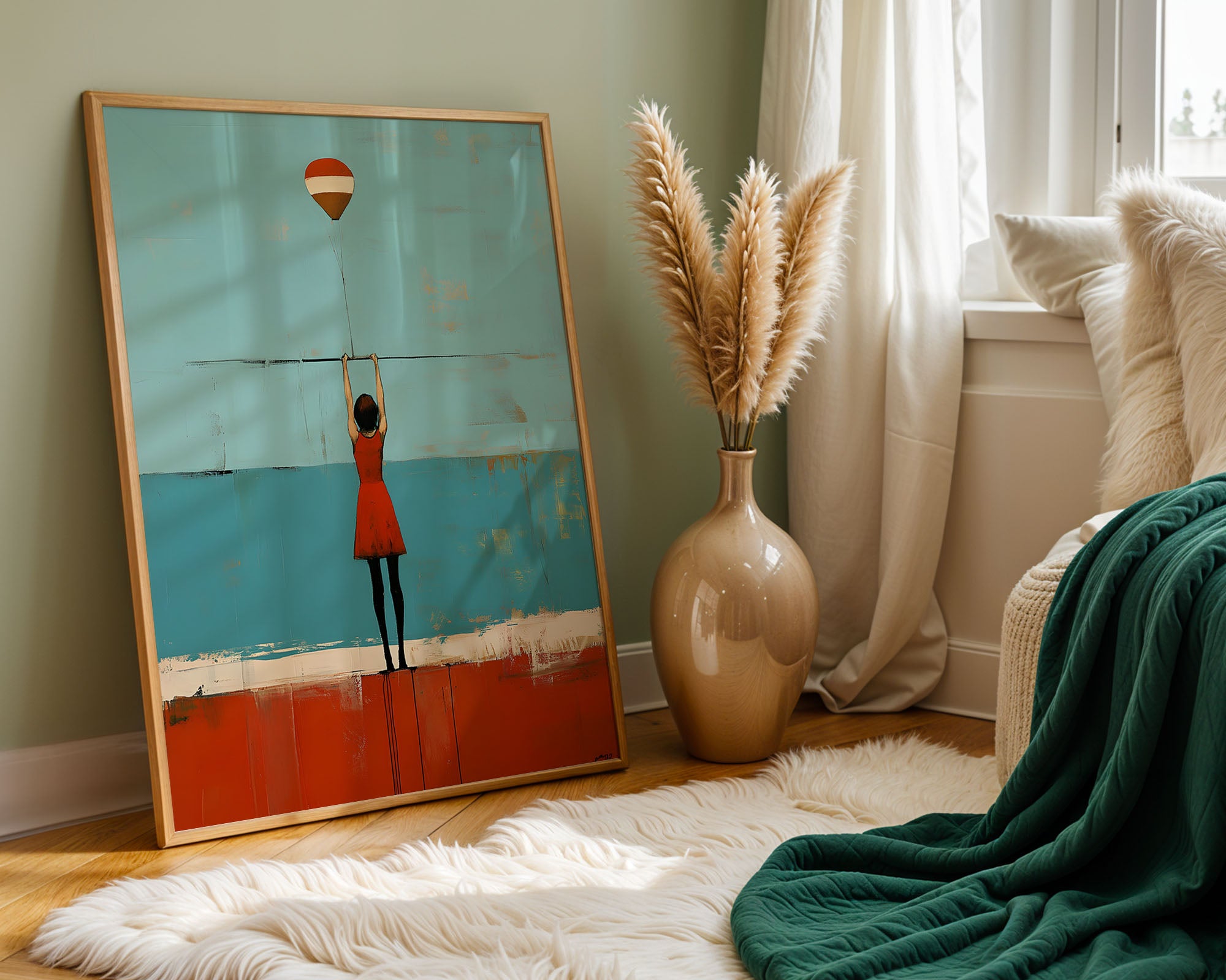 The Red Dress & The Balloon