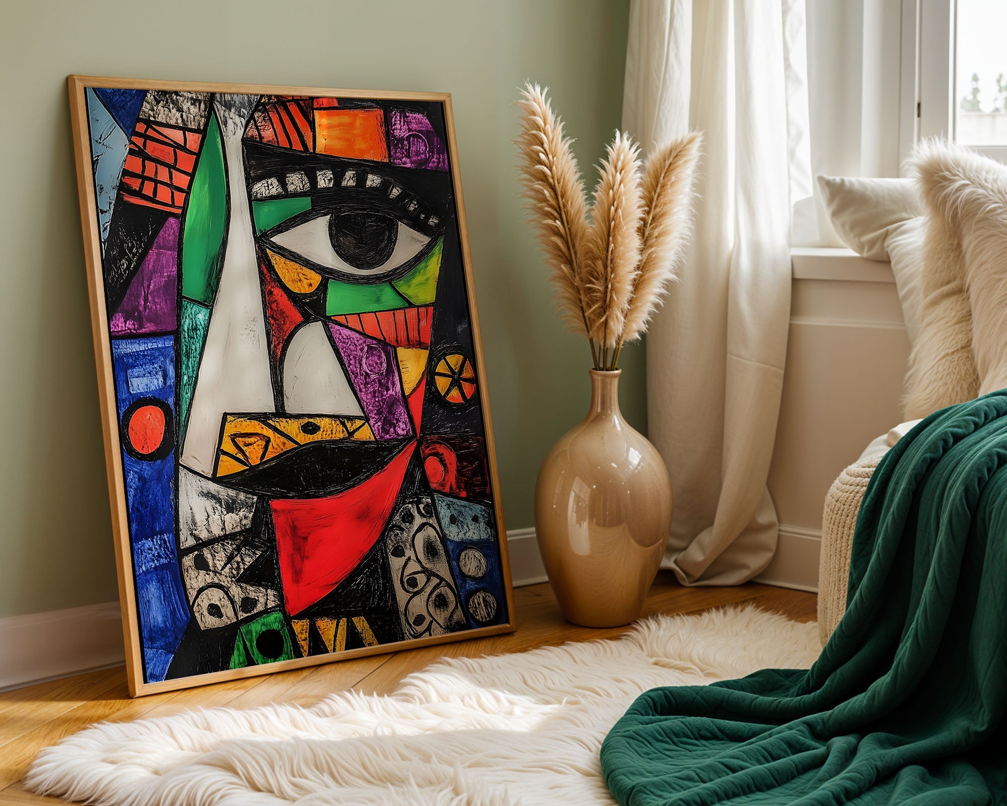 Cubist Spectrum Portrait