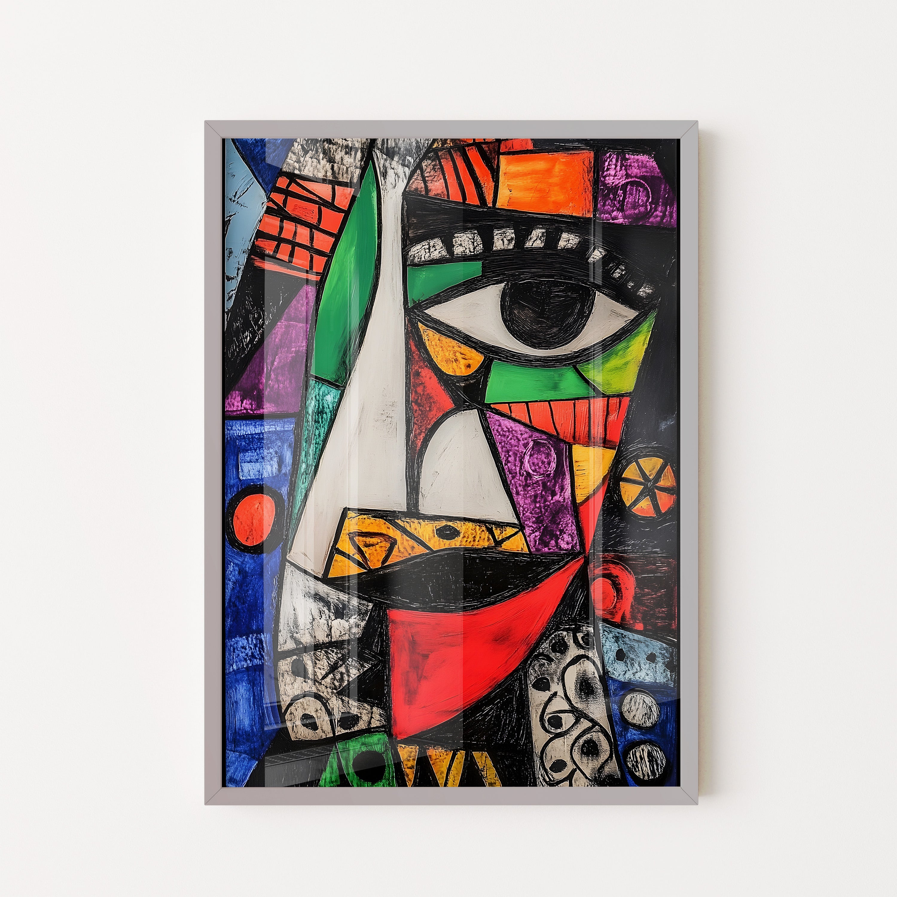 Cubist Spectrum Portrait