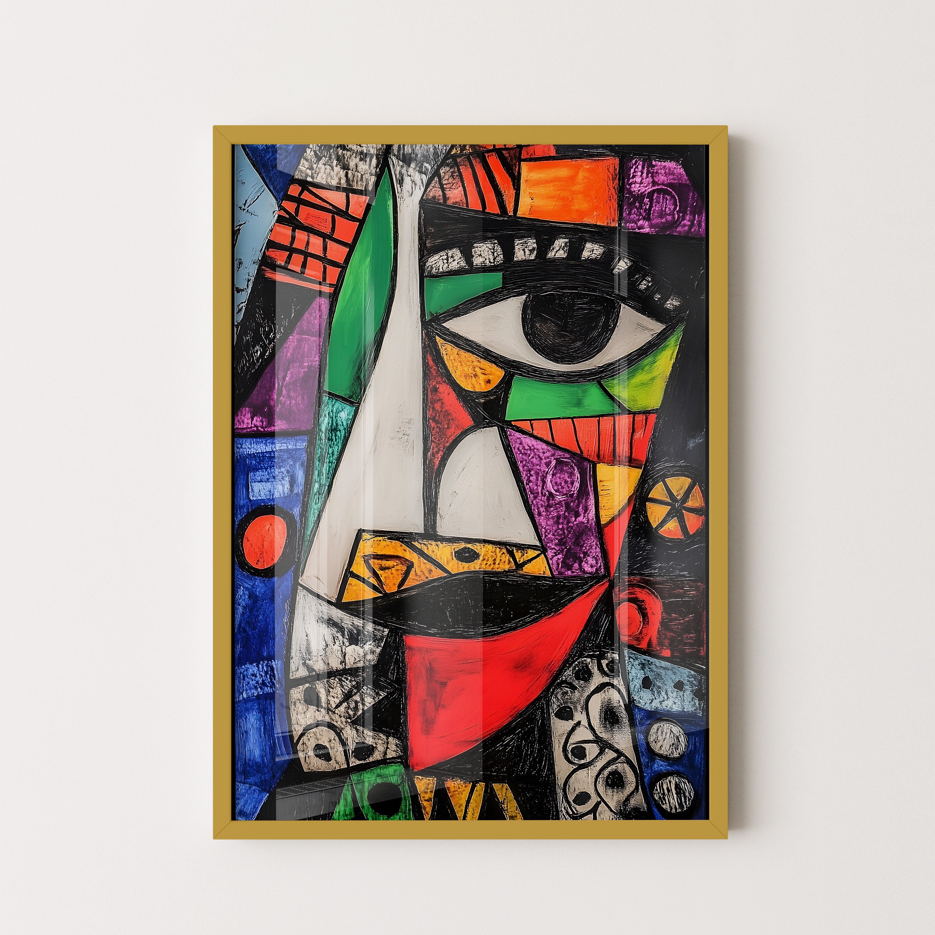 Cubist Spectrum Portrait