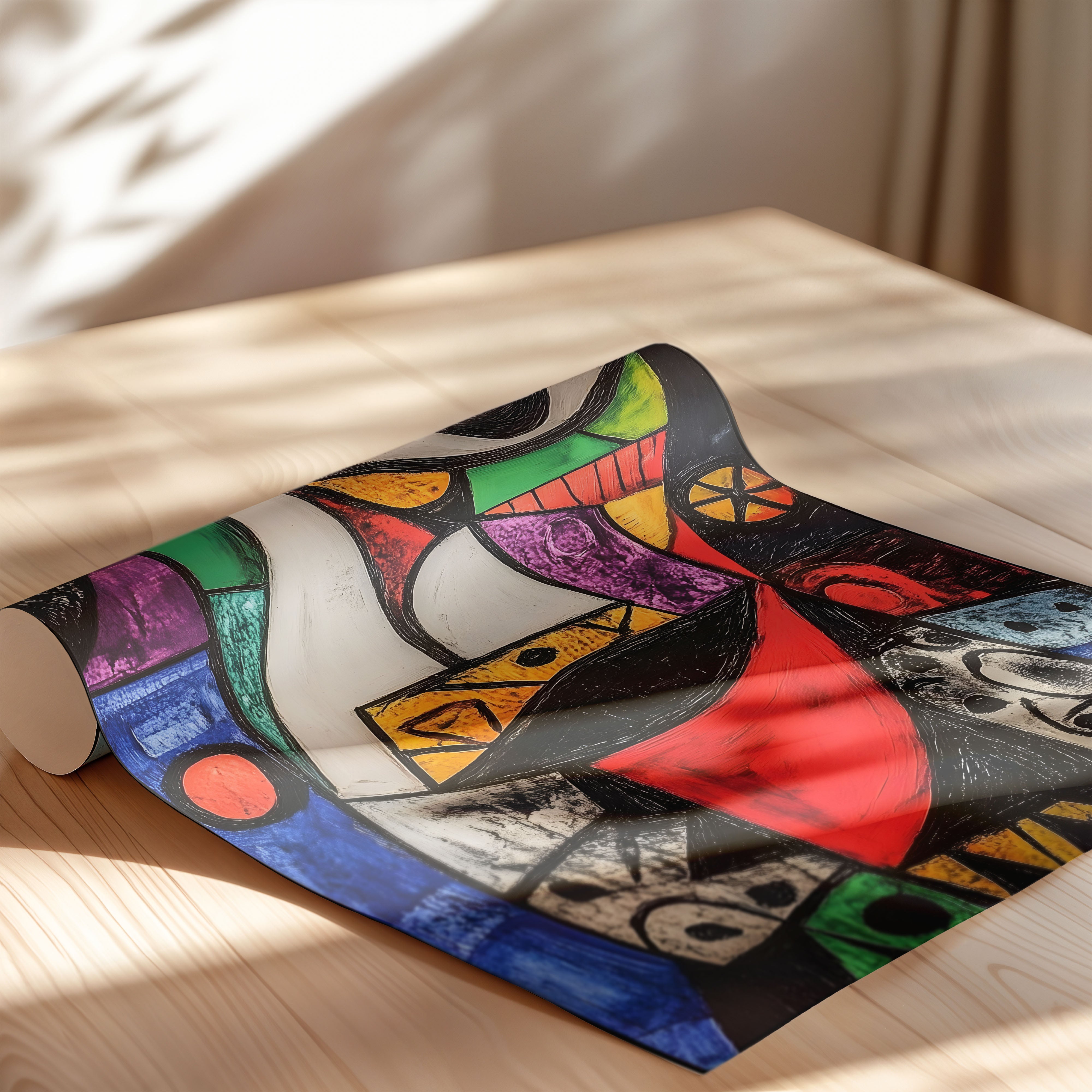 Cubist Spectrum Portrait