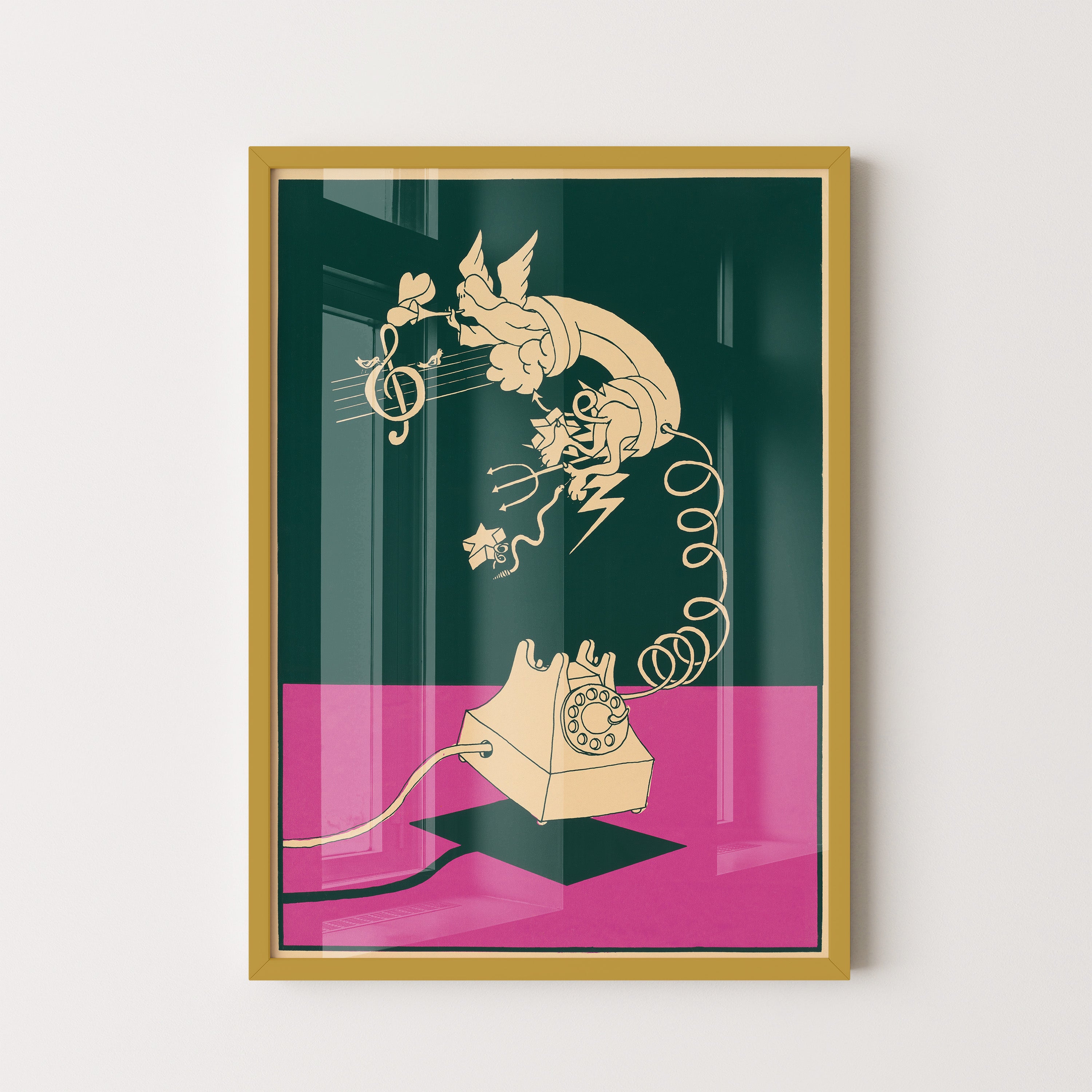 Call of Chaos — Retro Telephone Art