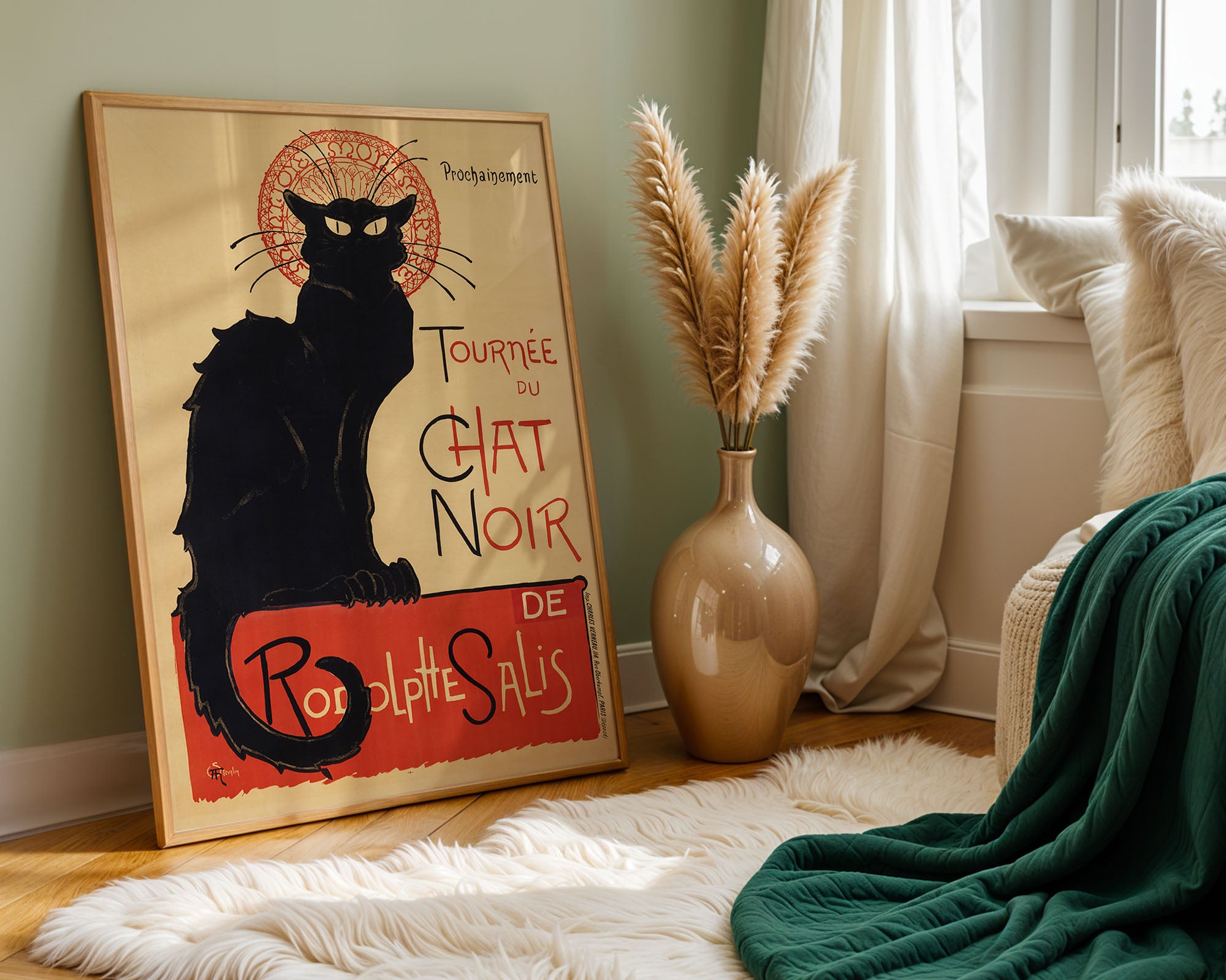 Théophile Steinlen — Le Chat No Borderir