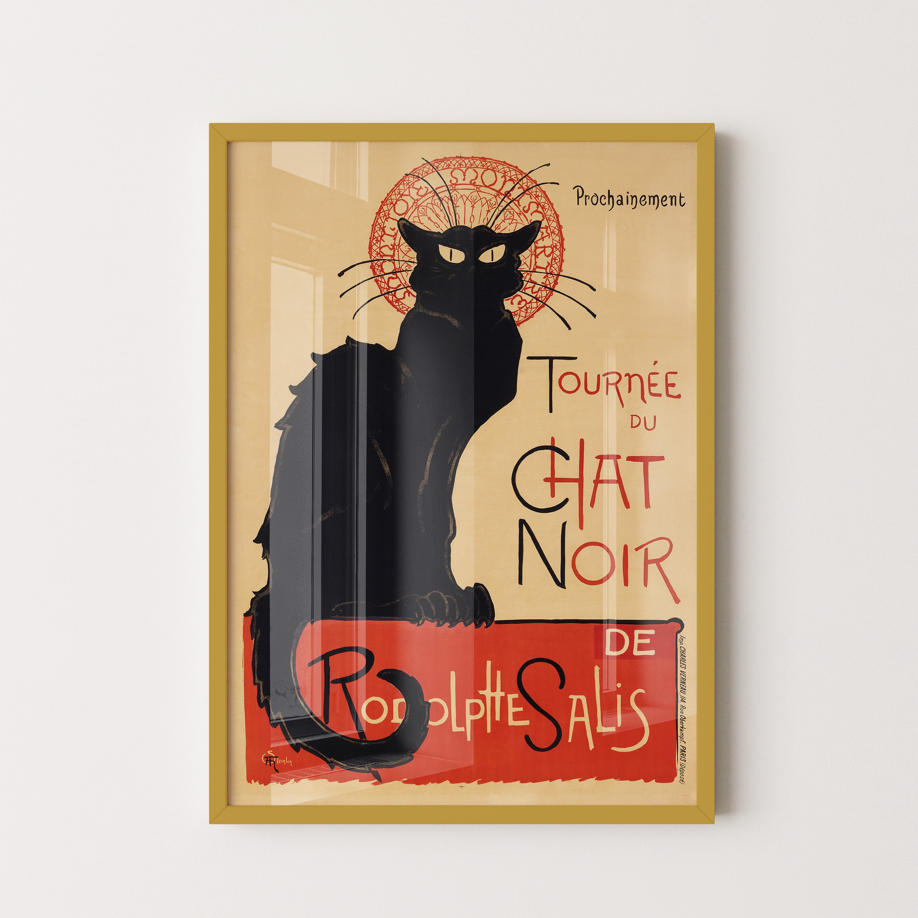 Théophile Steinlen — Le Chat No Borderir