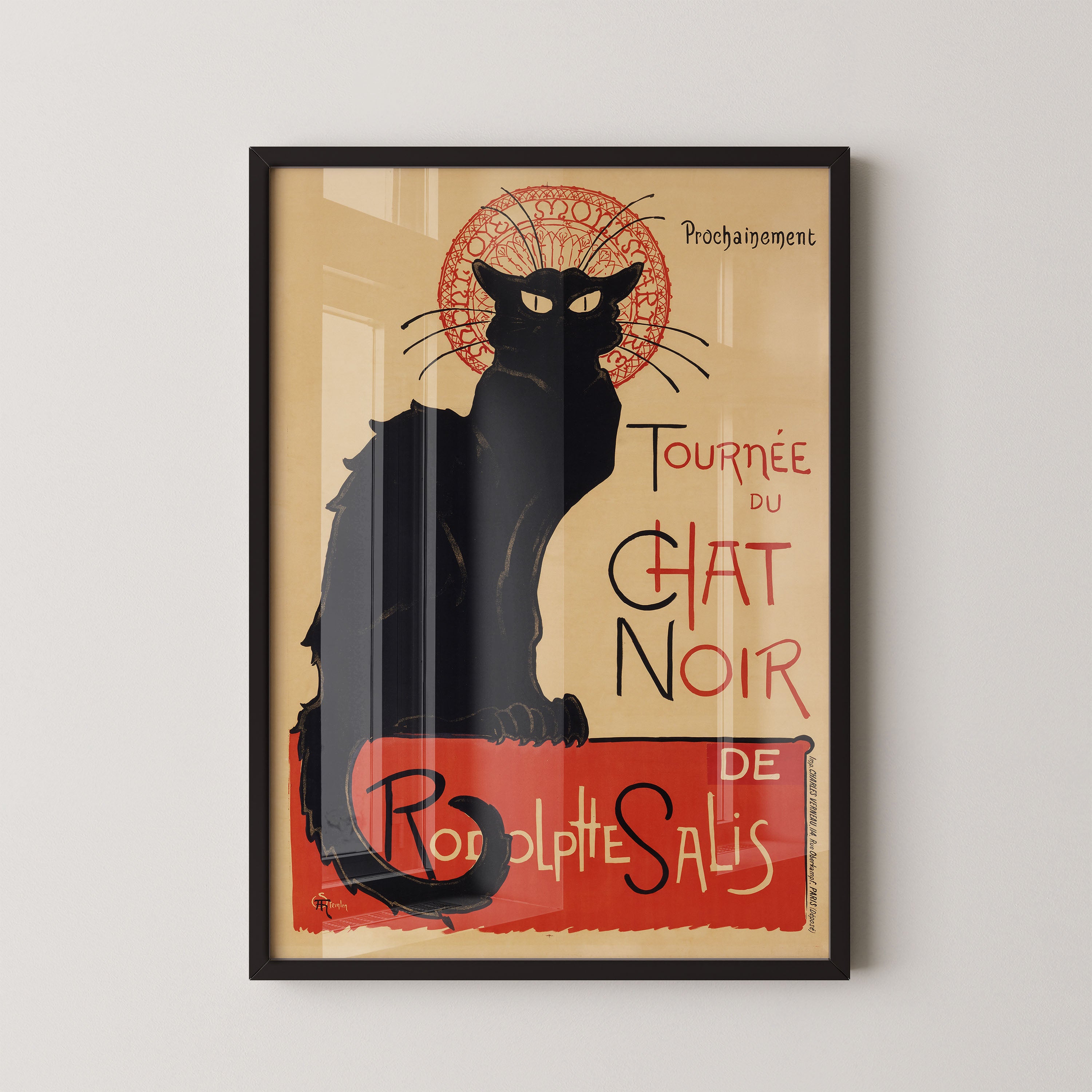 Théophile Steinlen — Le Chat No Borderir