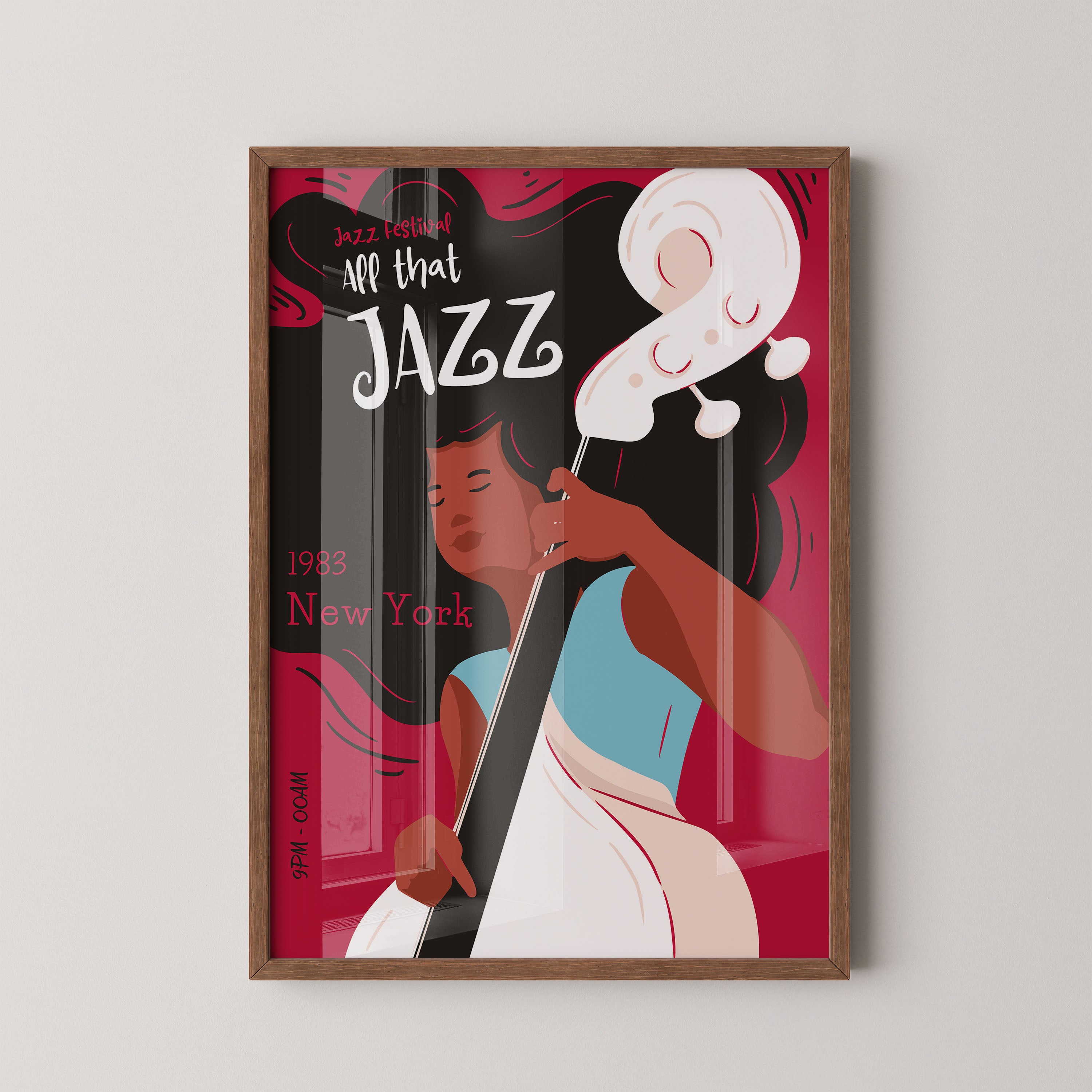 All That Jazz — New York Festival Poster