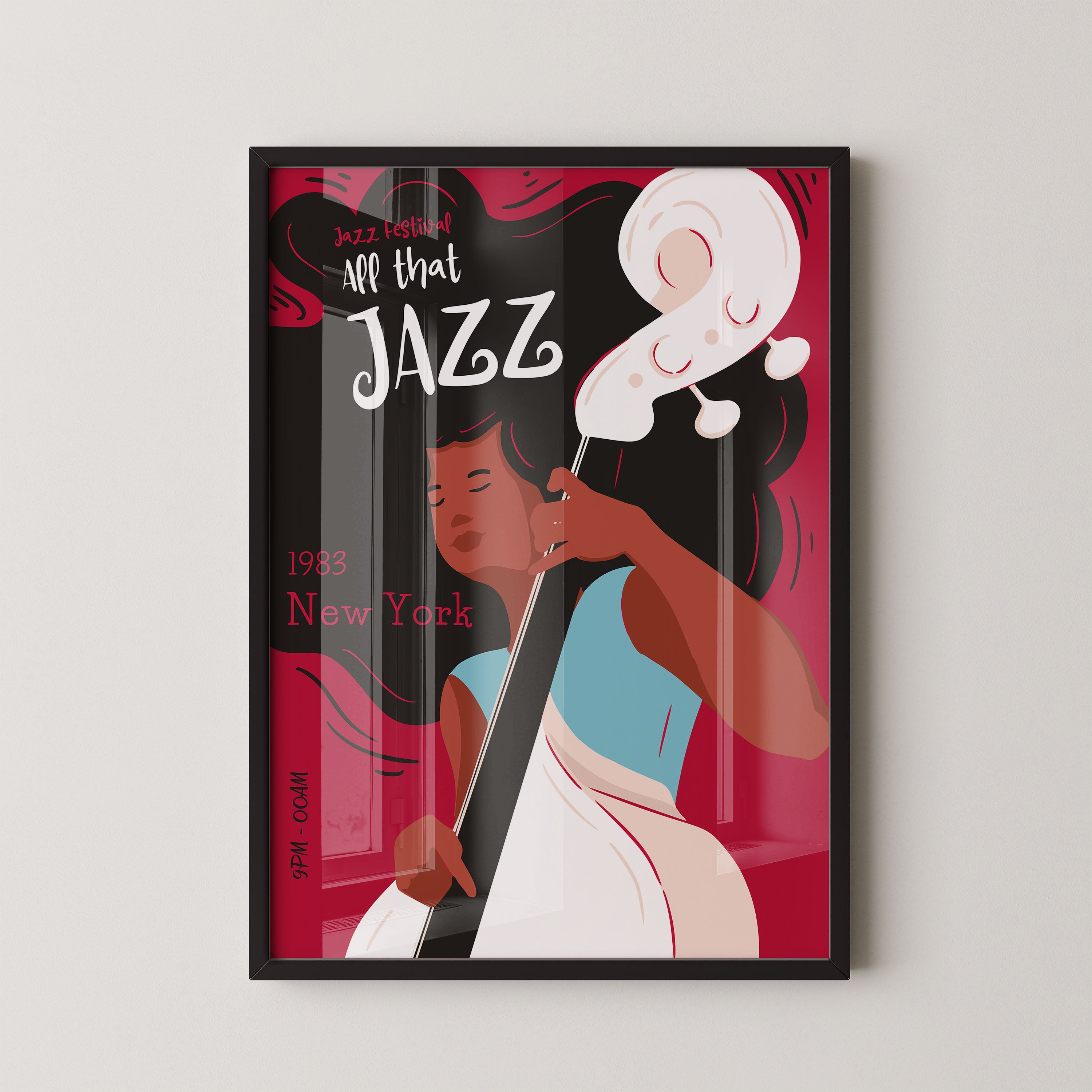 All That Jazz — New York Festival Poster