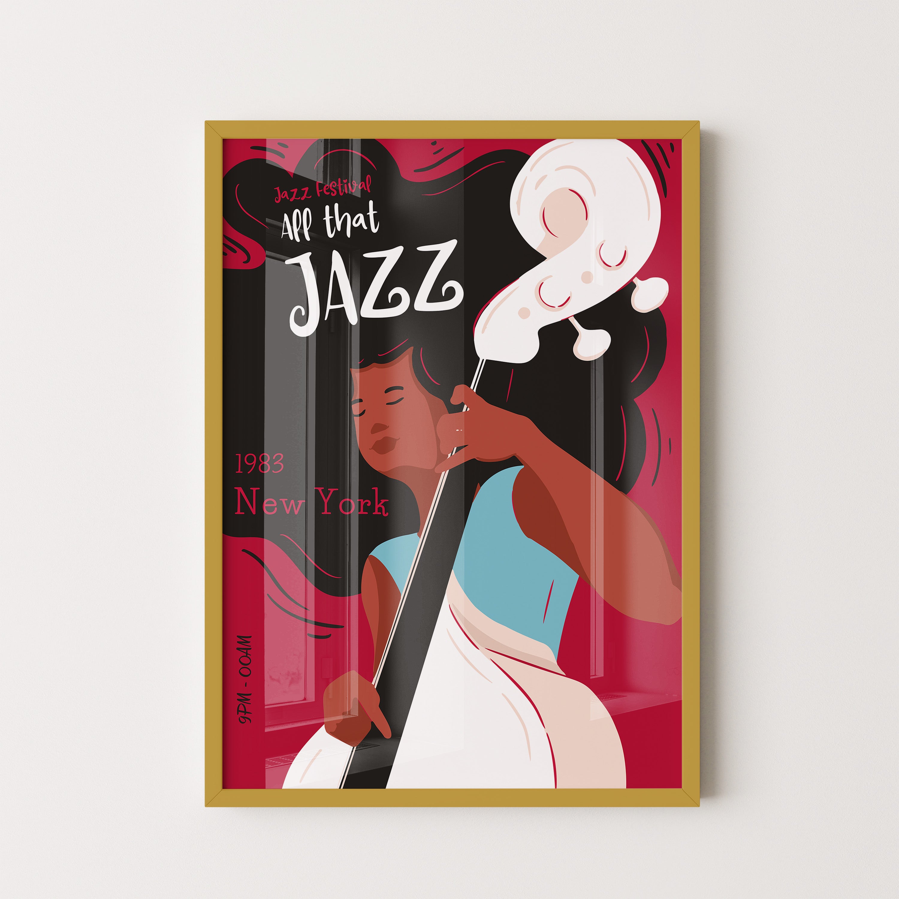 All That Jazz — New York Festival Poster