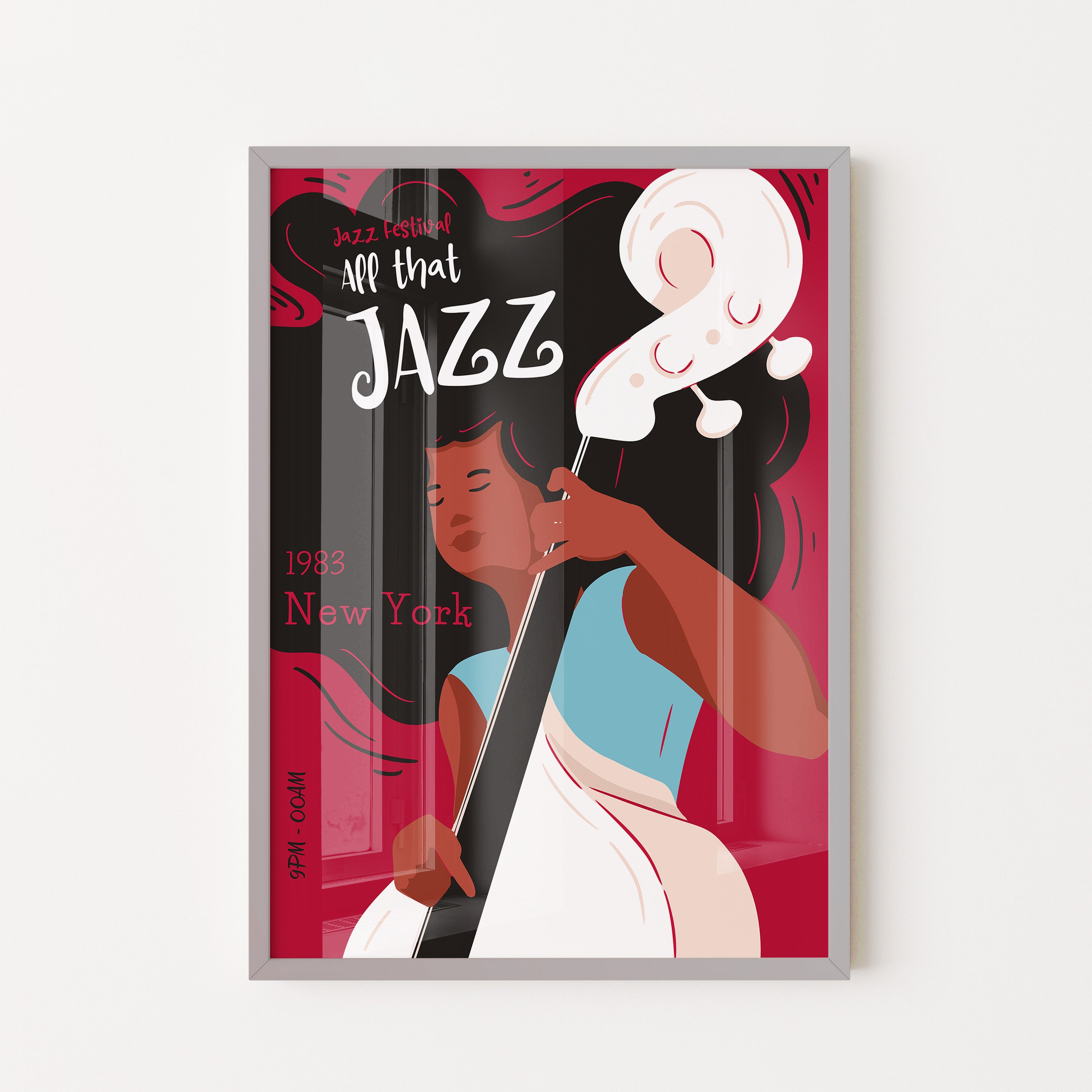 All That Jazz — New York Festival Poster