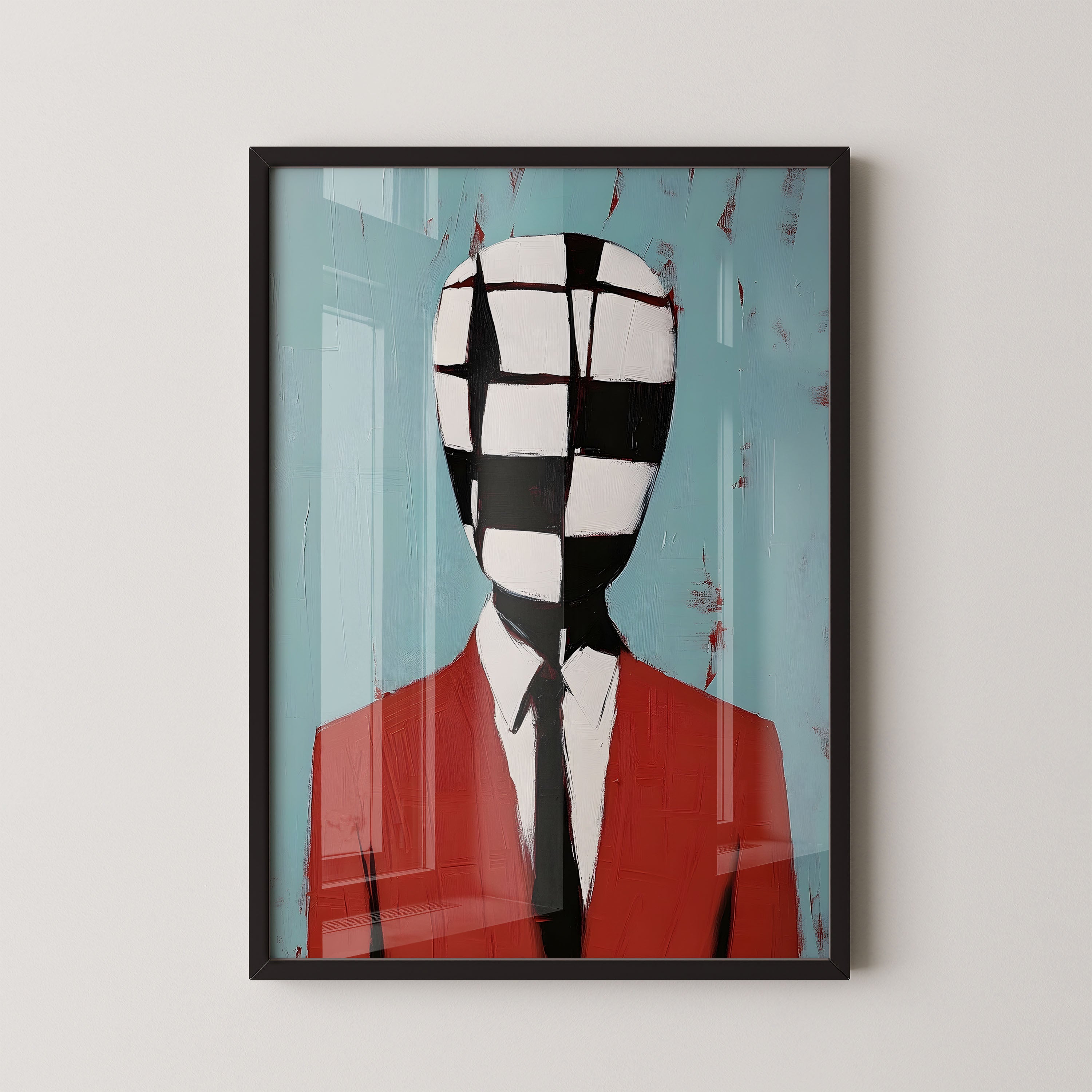 Abstract Checkerhead Gentleman