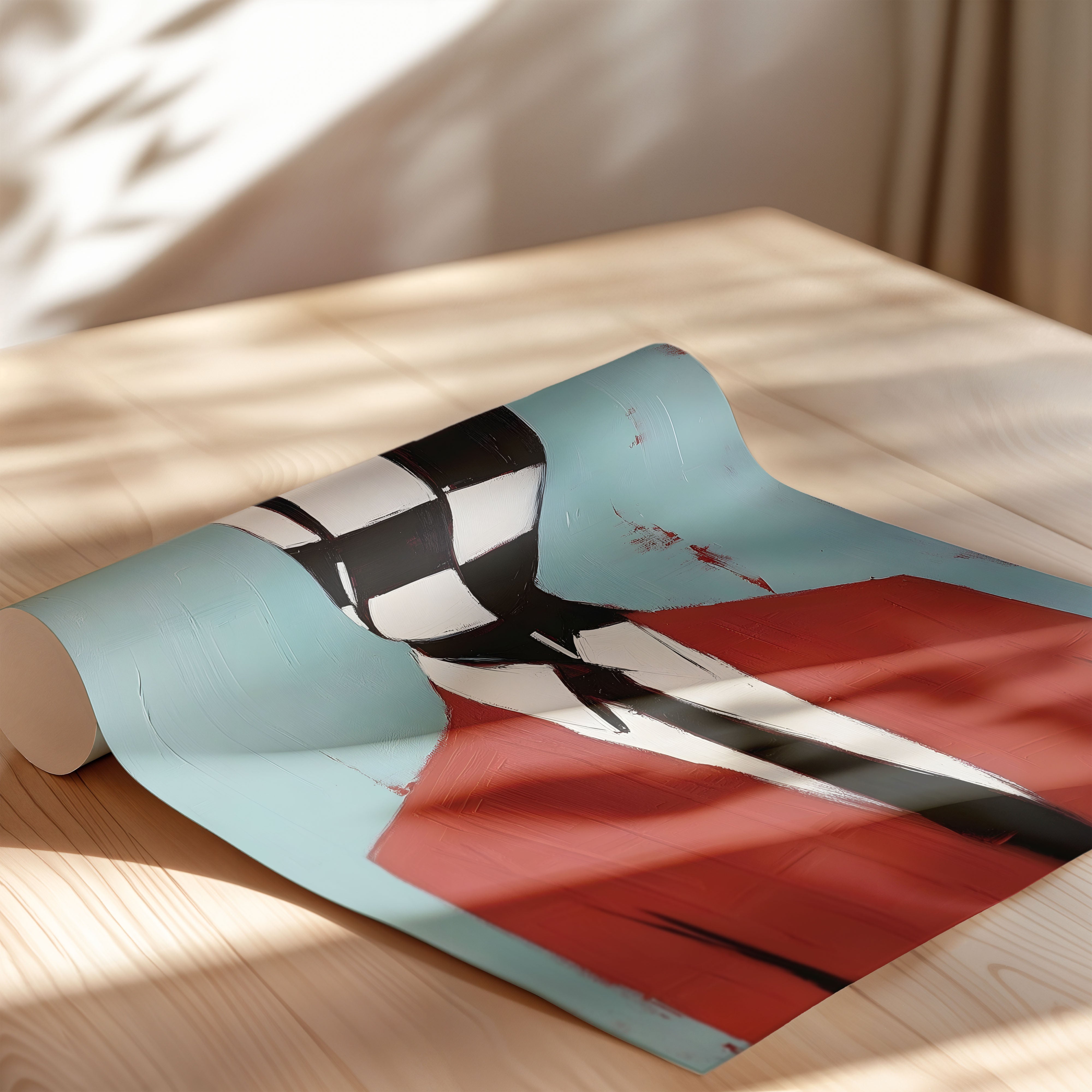 Abstract Checkerhead Gentleman