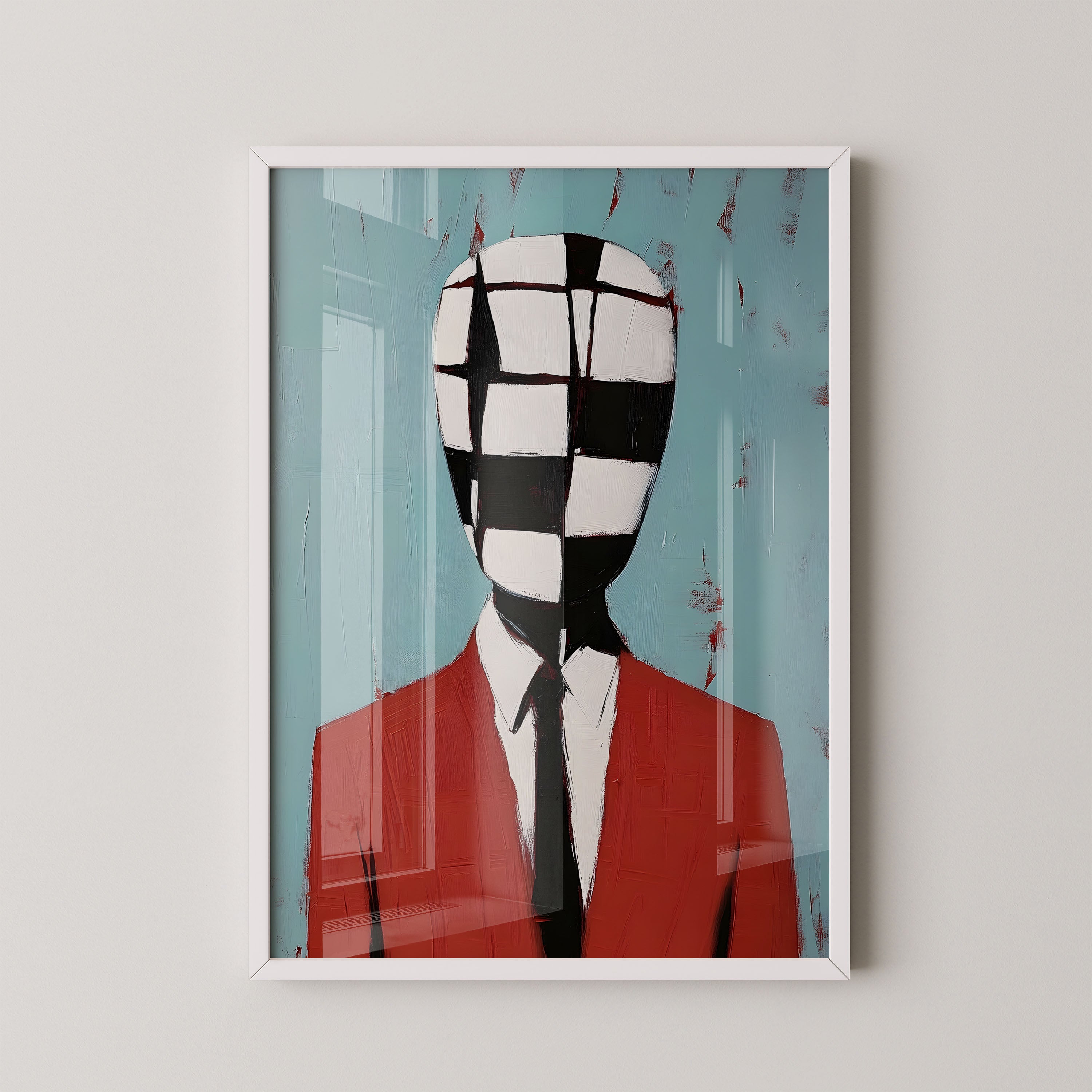 Abstract Checkerhead Gentleman