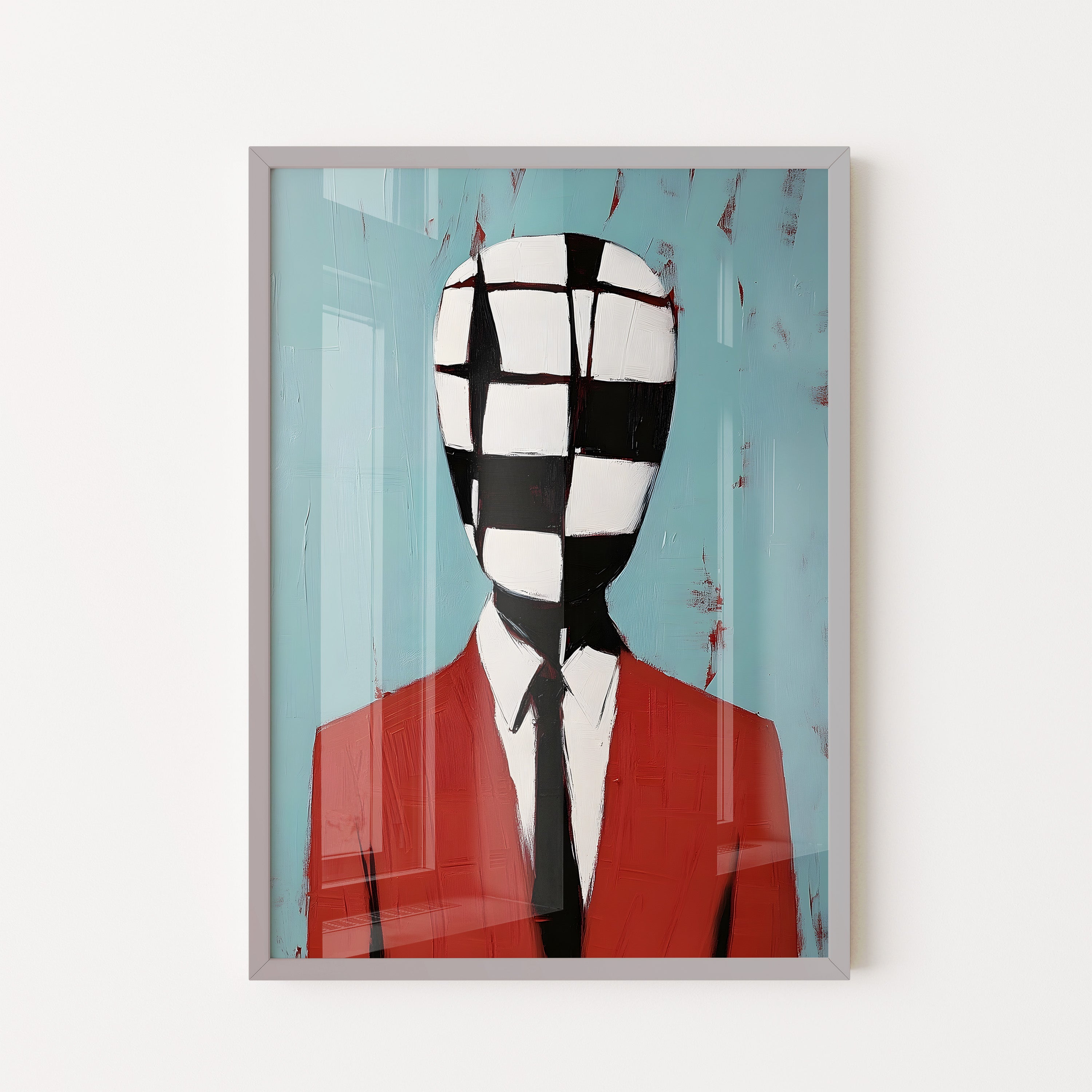 Abstract Checkerhead Gentleman