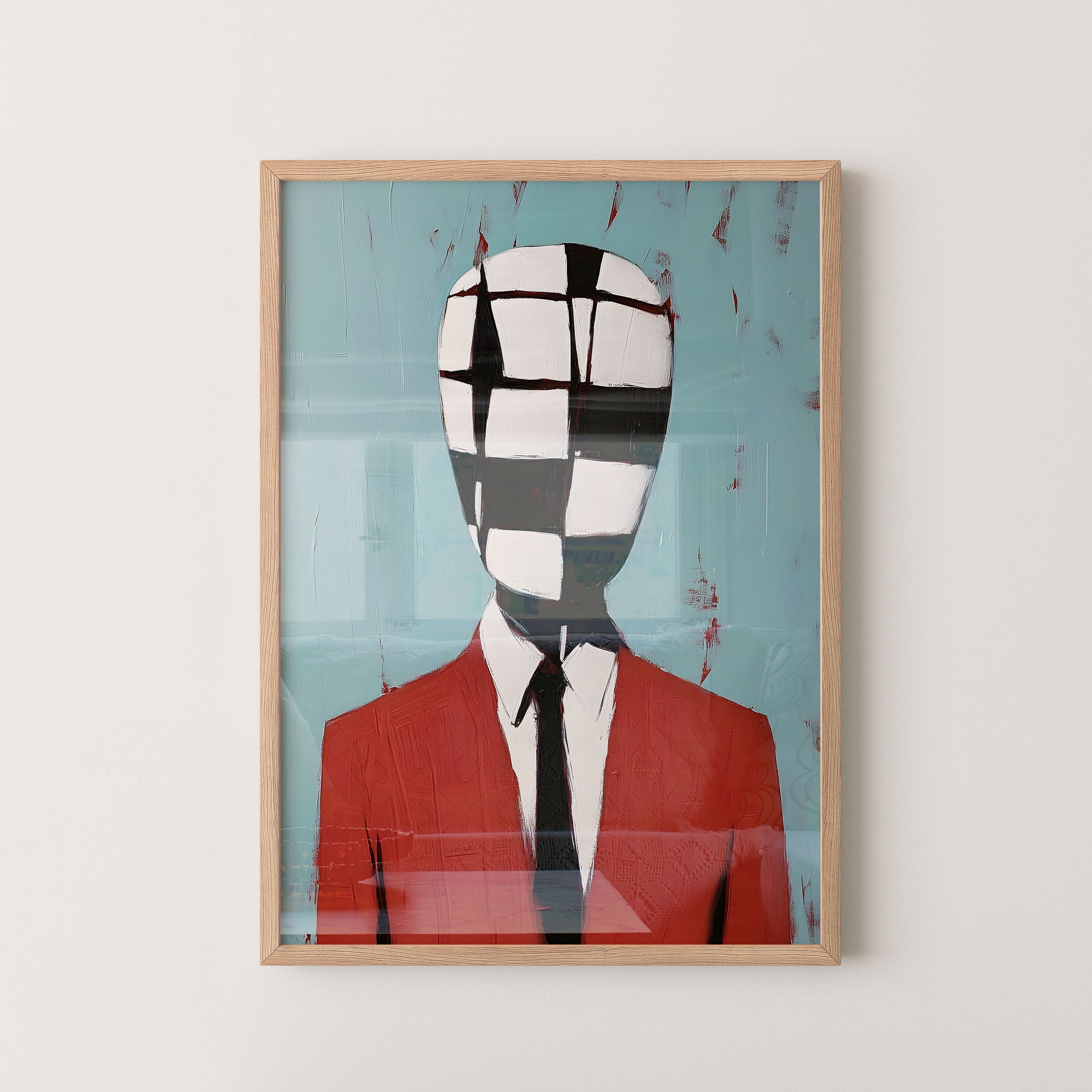 Abstract Checkerhead Gentleman