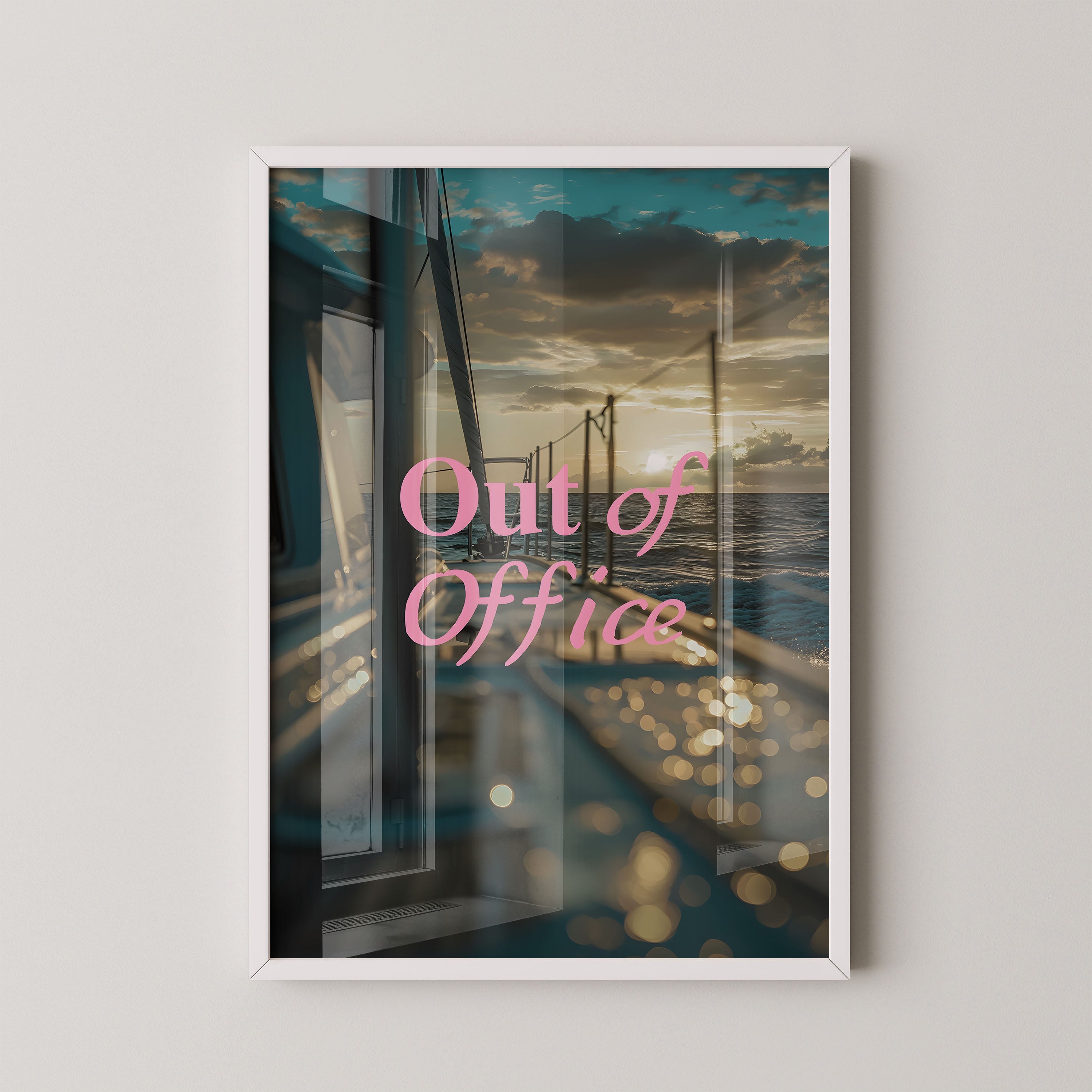 Out Of Office – Sunset Escape Art