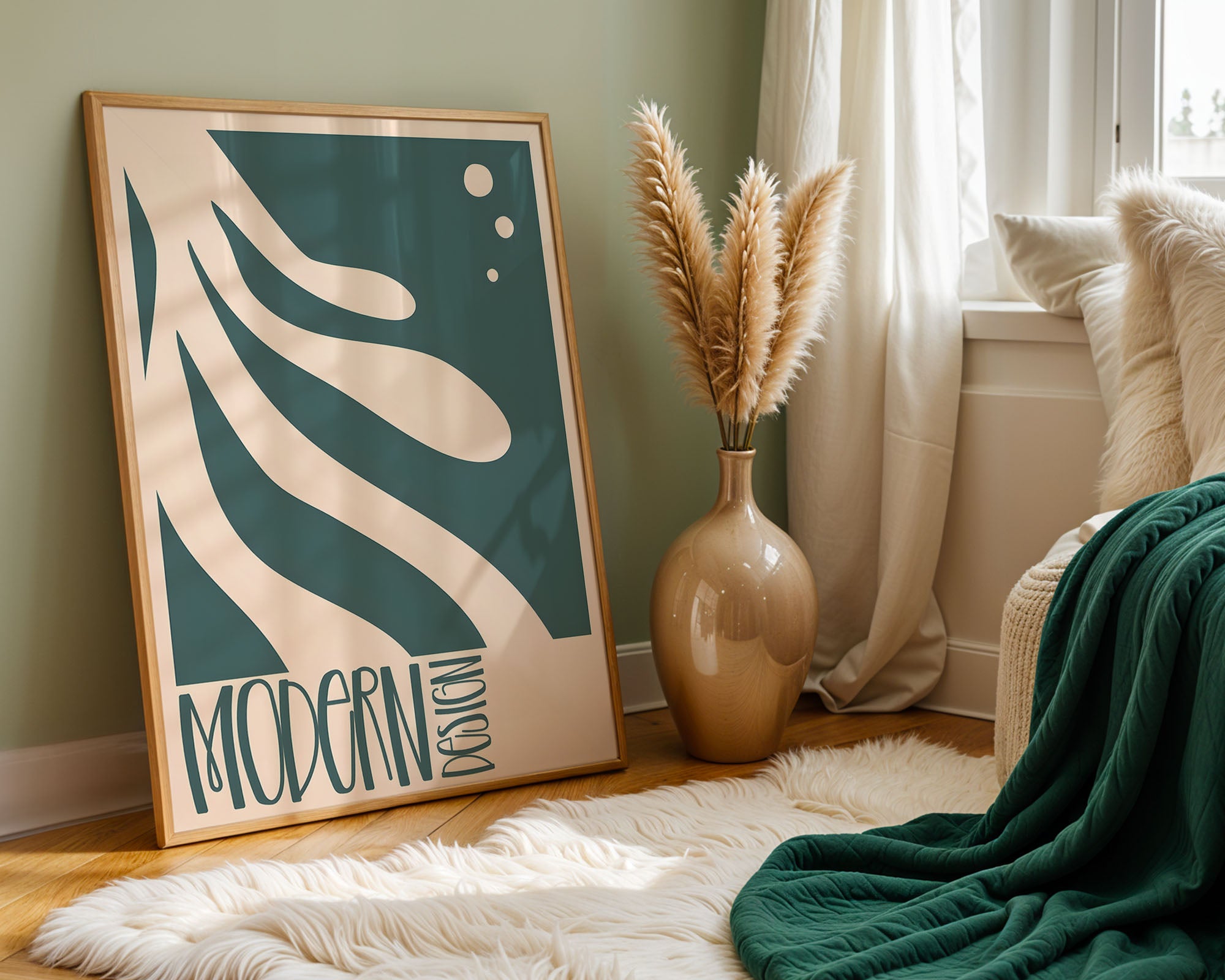 Modern Organic Flow – Abstract Minimal Art