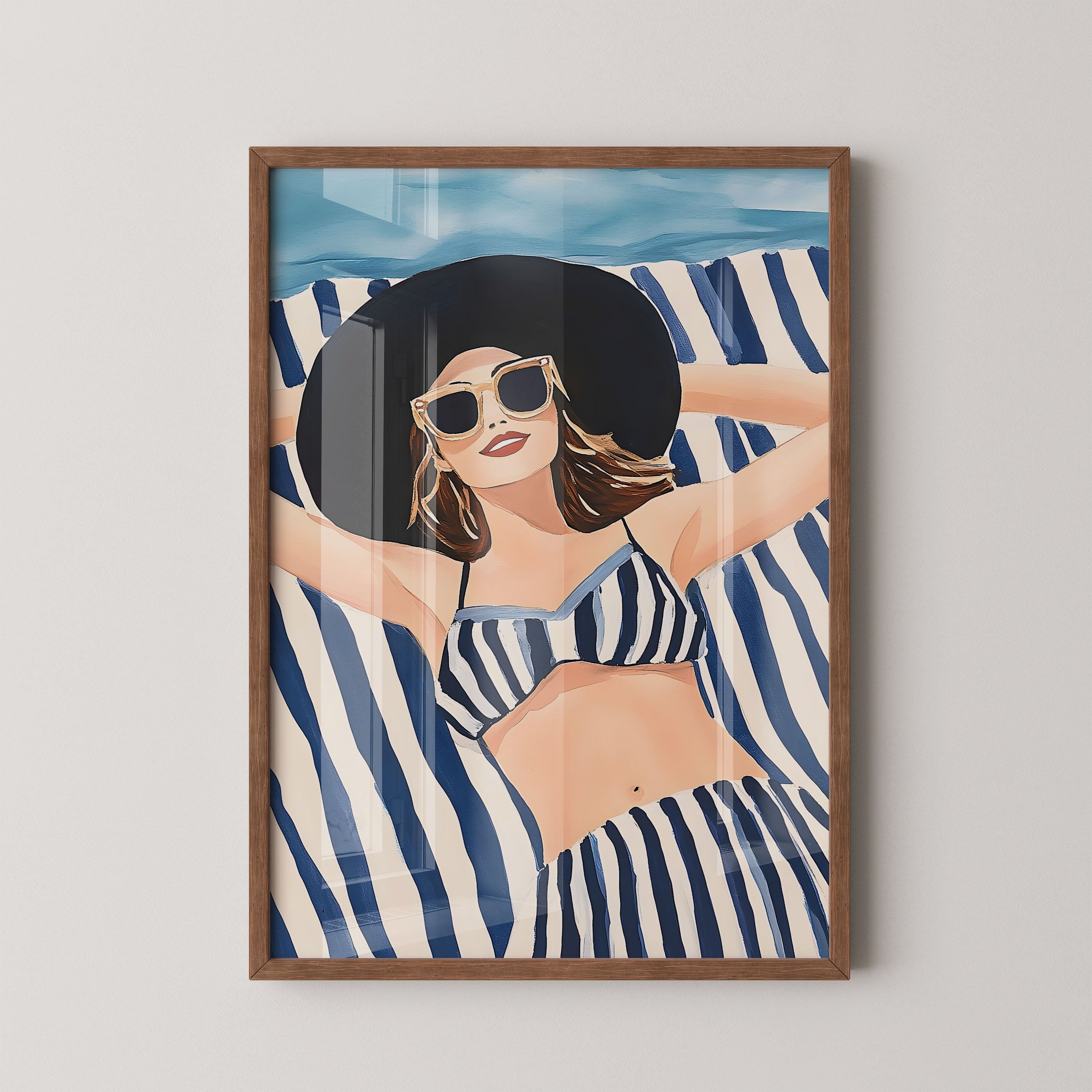Seaside Striped Escape
