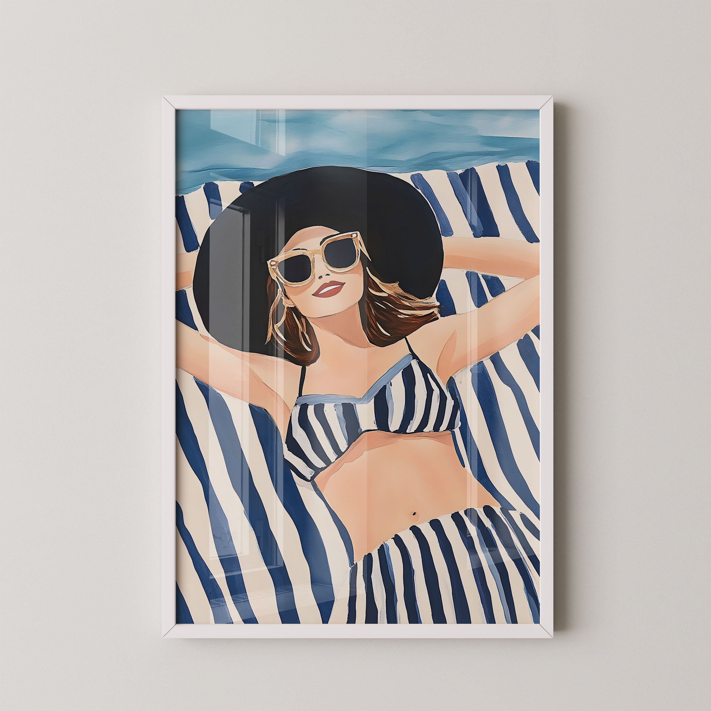 Seaside Striped Escape