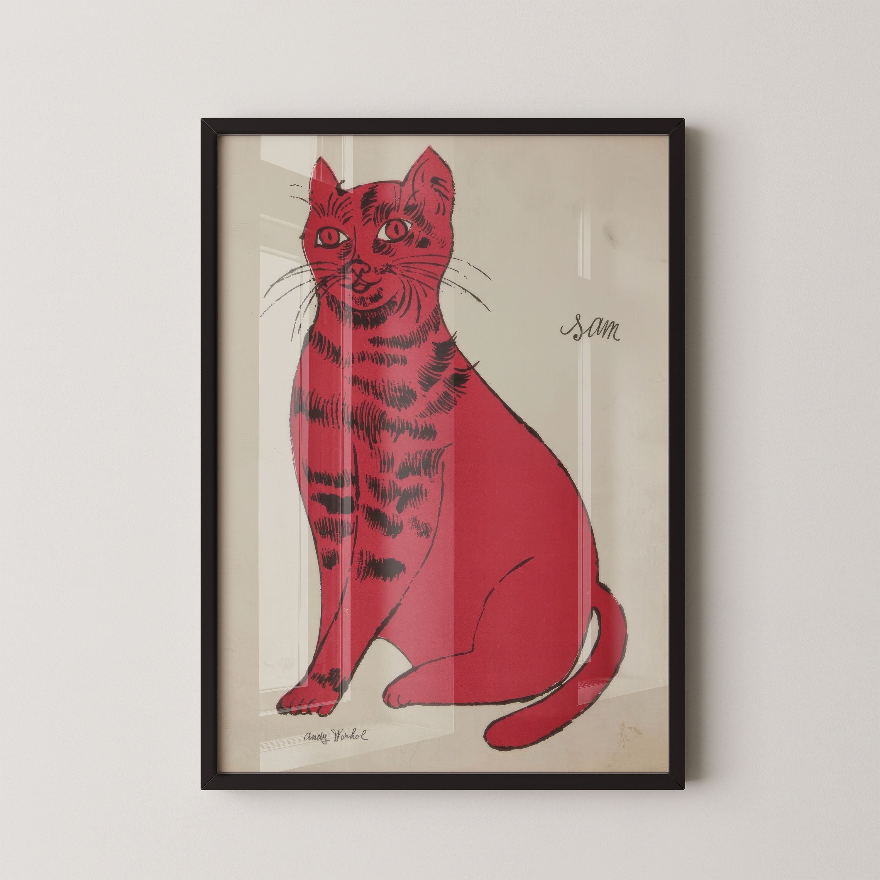 Crimson Vintage Cat