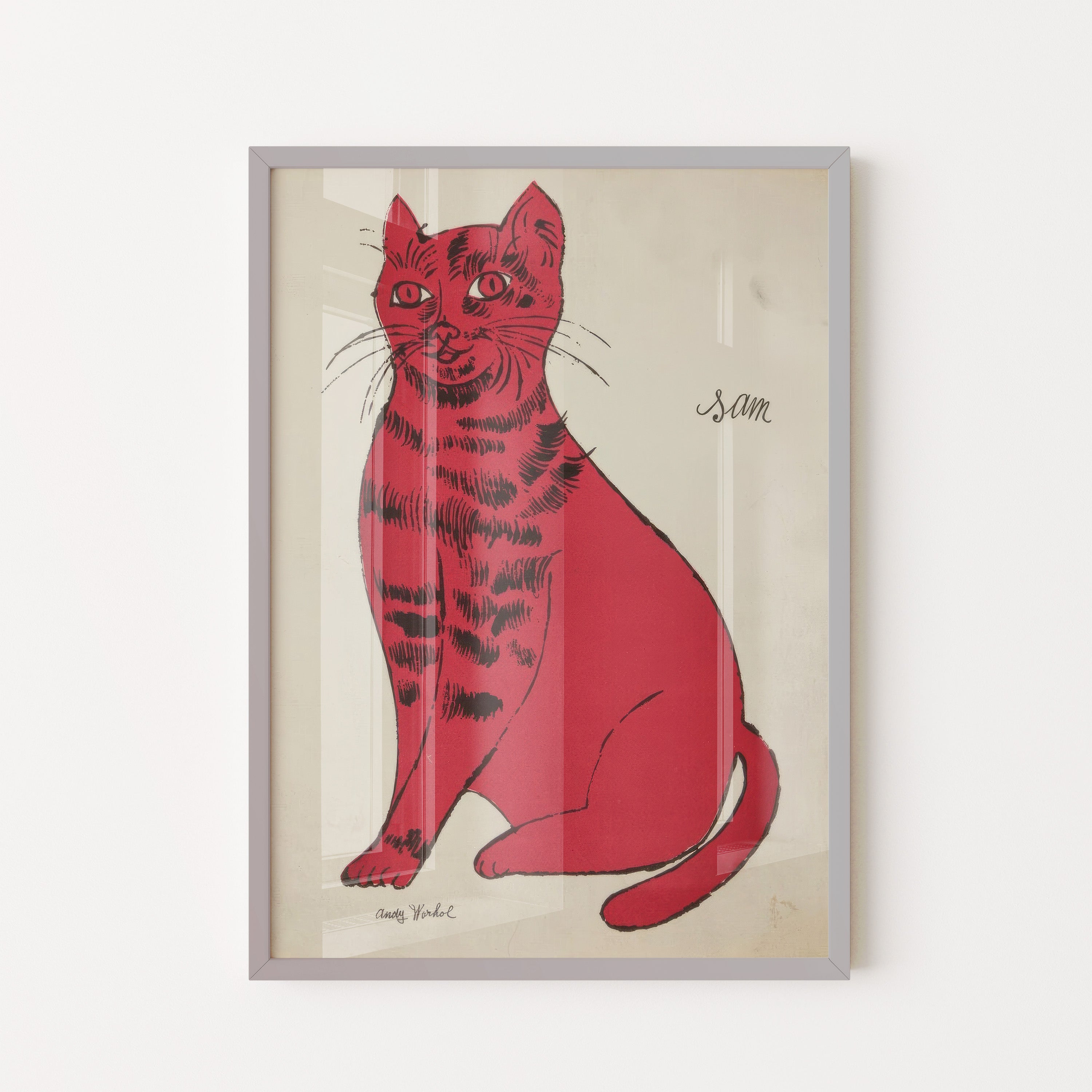 Crimson Vintage Cat