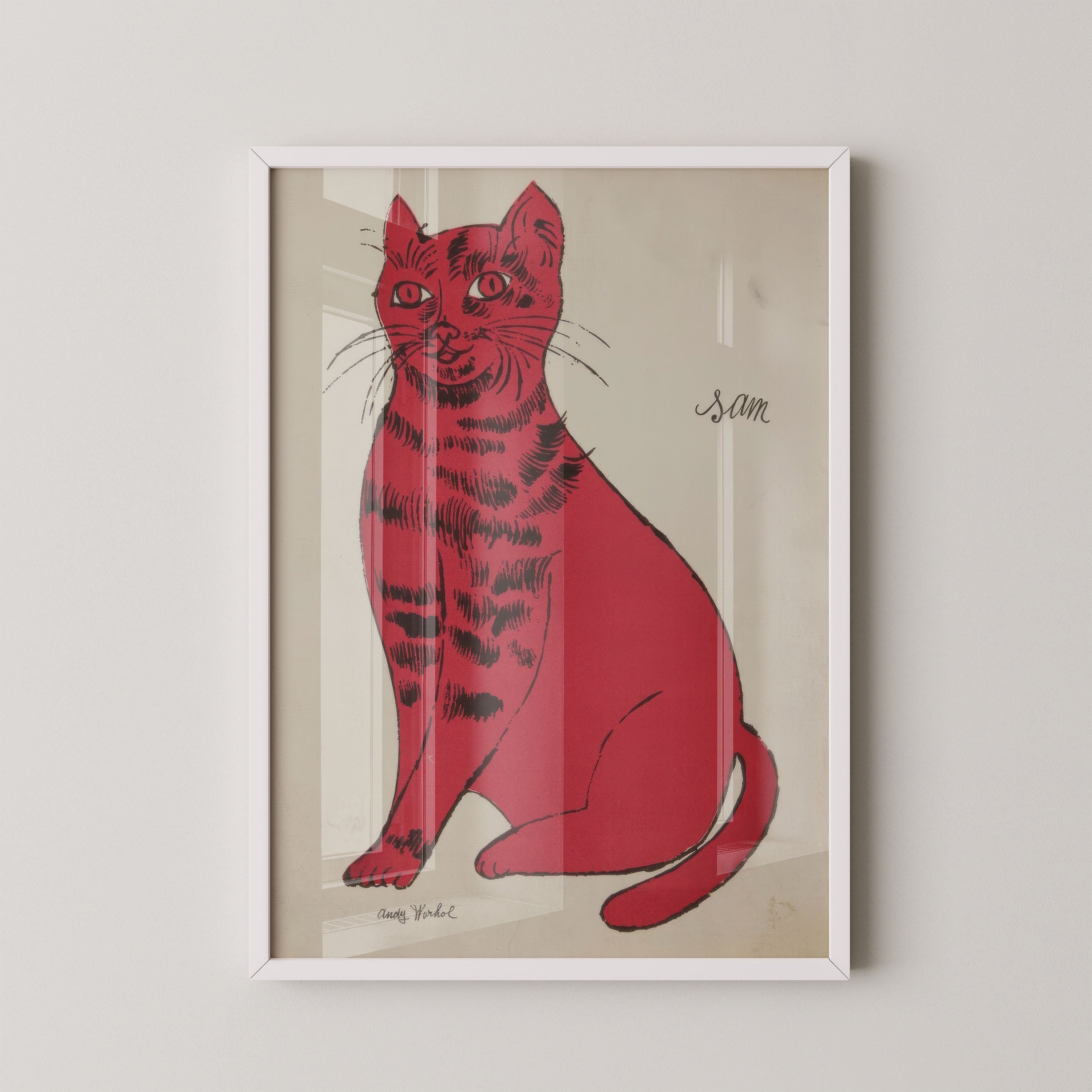 Crimson Vintage Cat