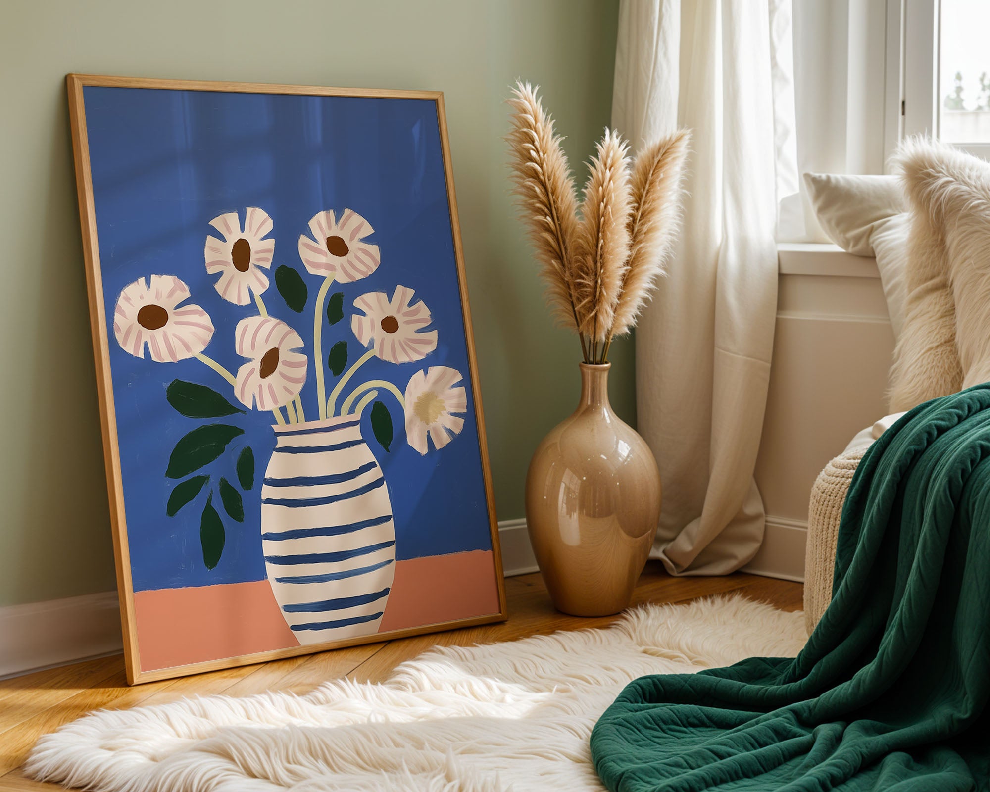 Striped Vase Blossomscape