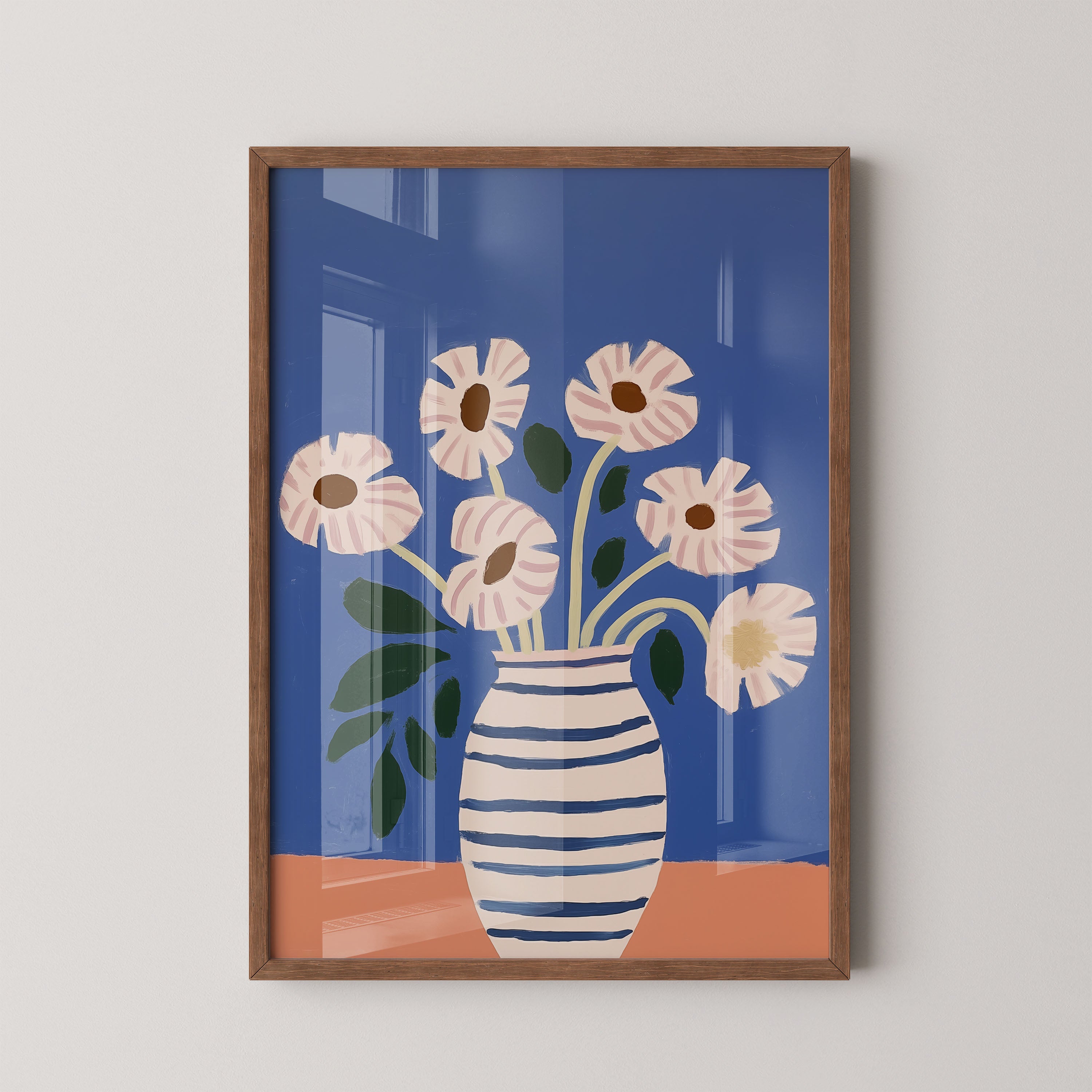 Striped Vase Blossomscape