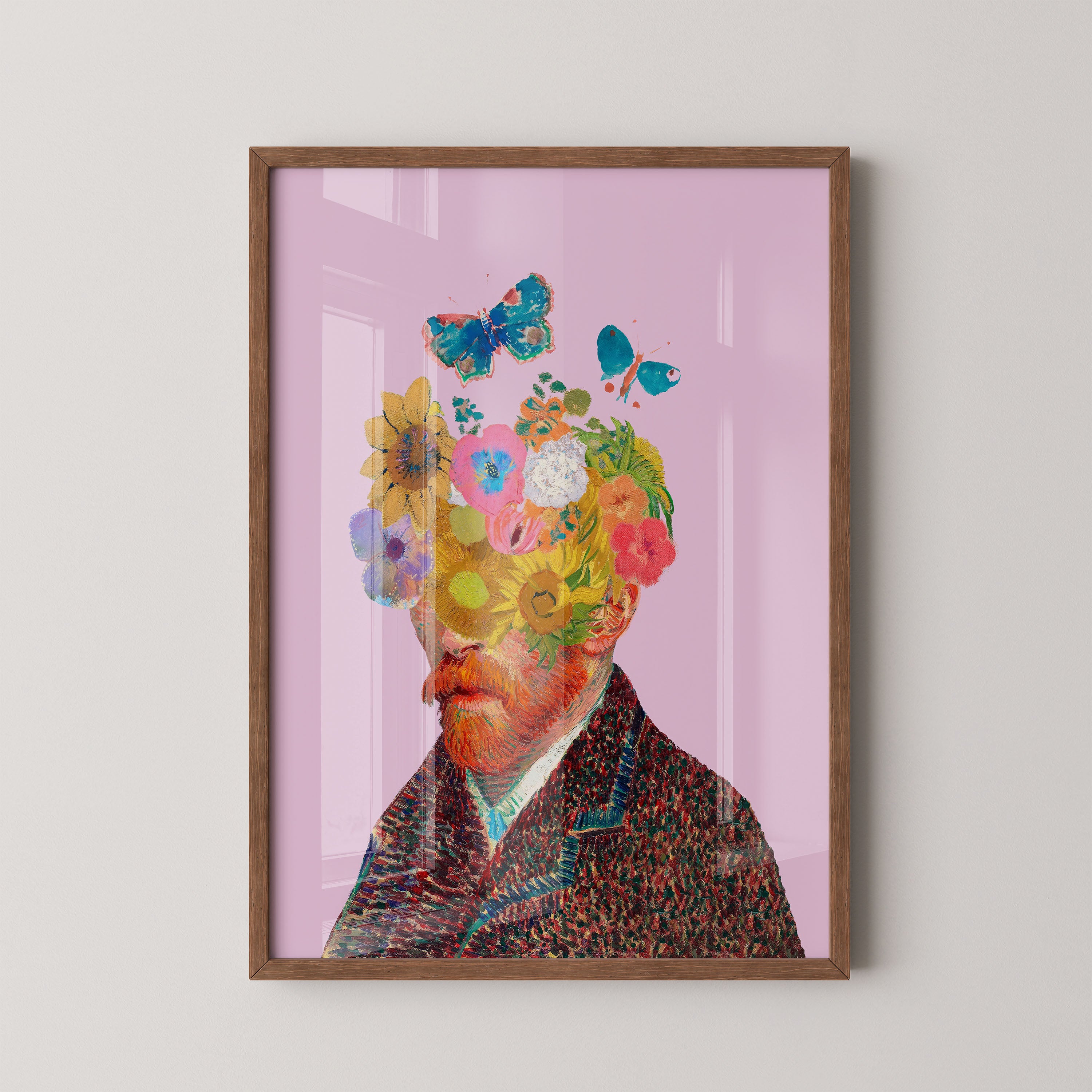 Blooming mind – floral reinterpretation of Van Gogh