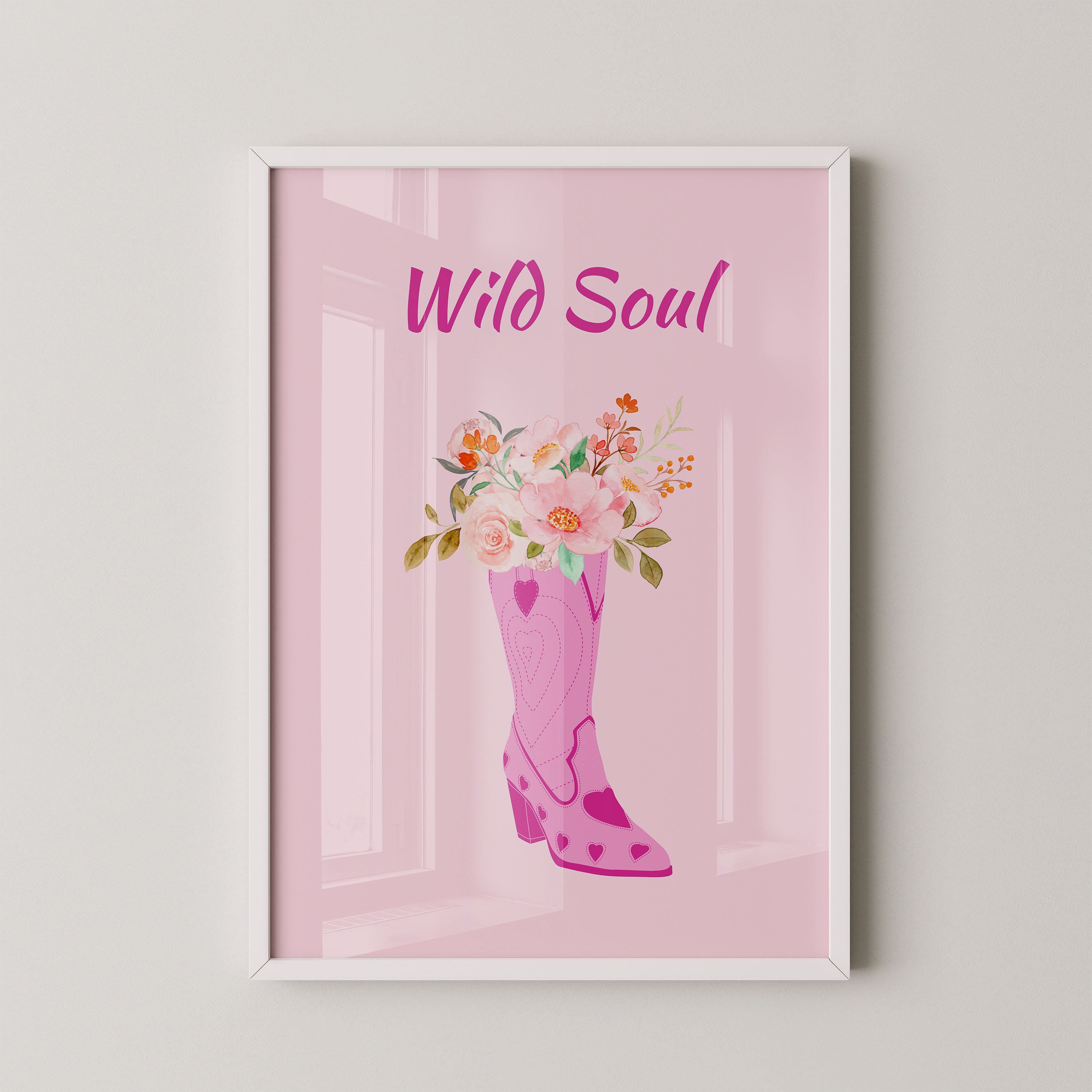Wild Soul – Pink Western Bloom