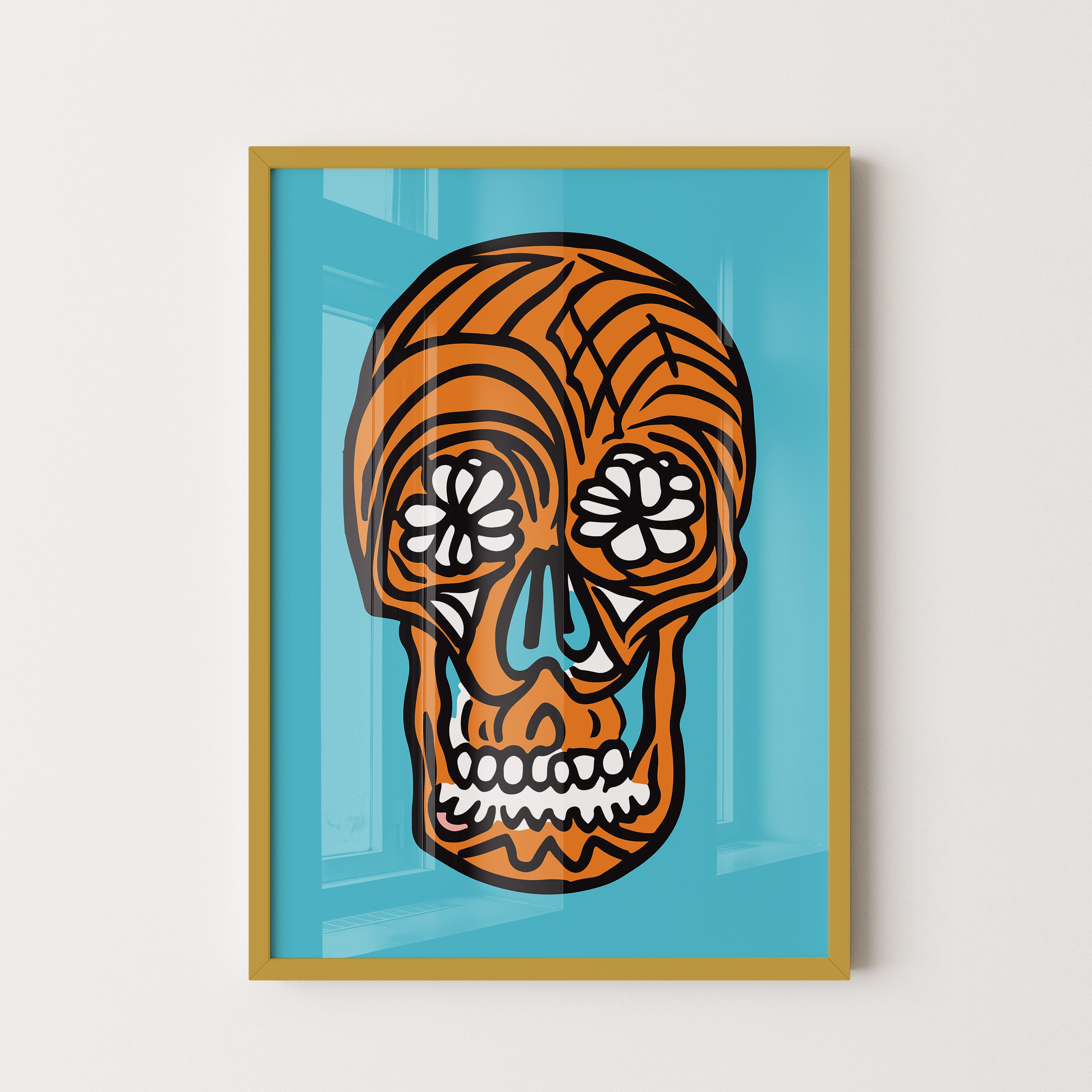 Day of Colors – Skull Art Print