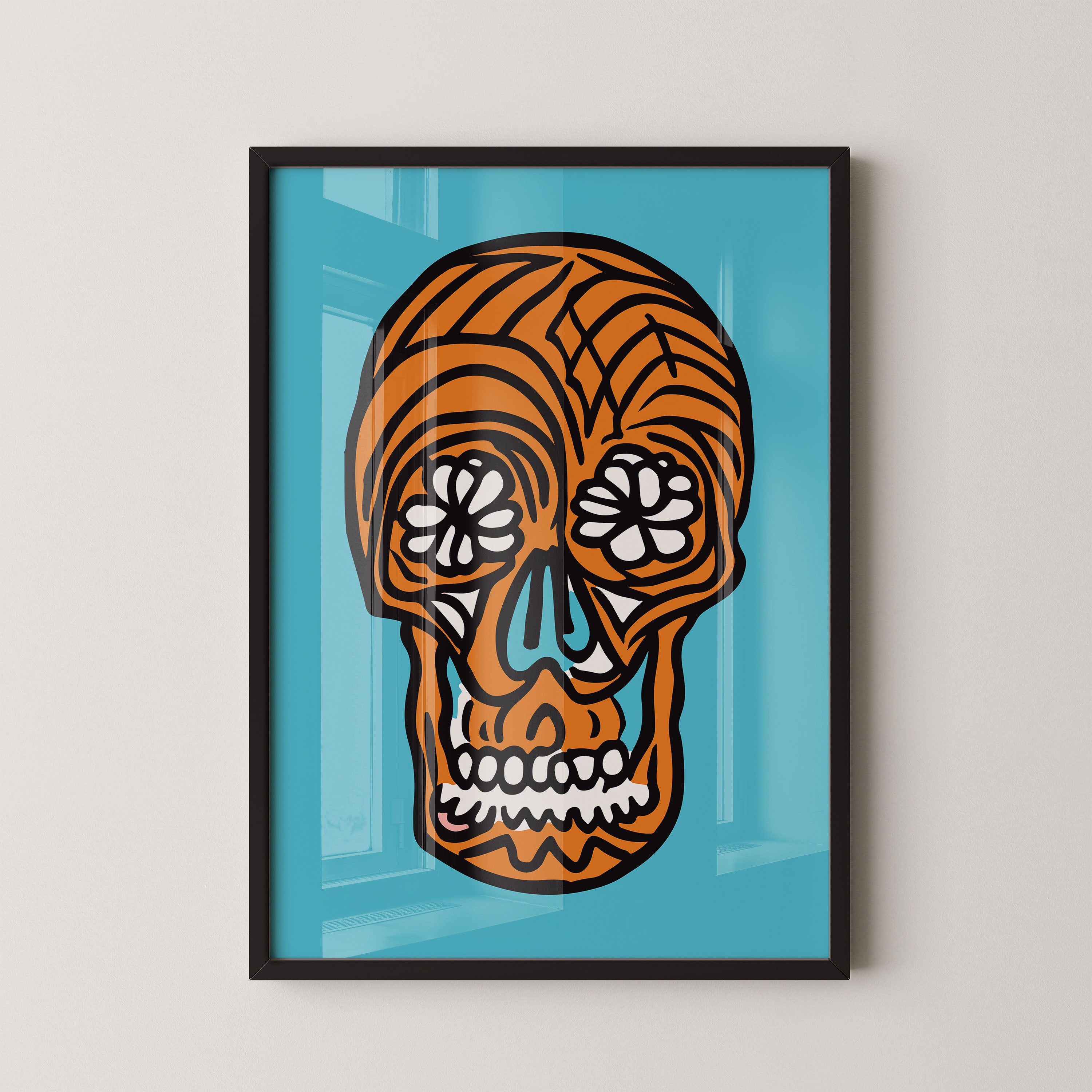 Day of Colors – Skull Art Print